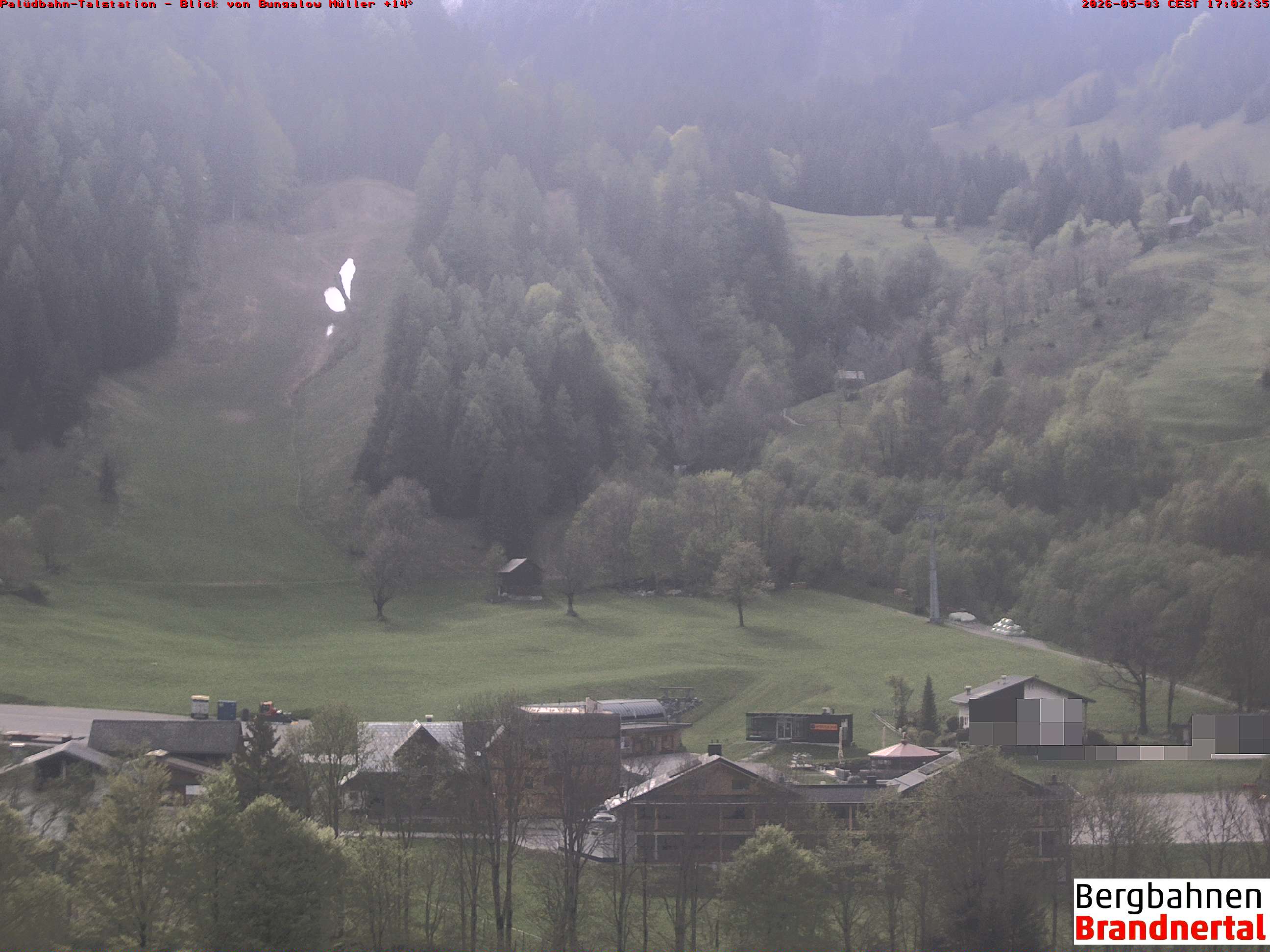 Blick auf Palüdbahn von Bungalow Müller