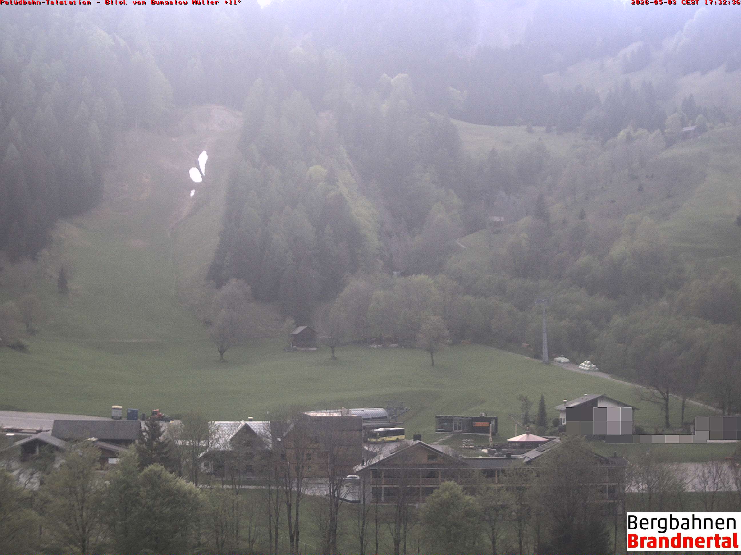 Blick auf Palüdbahn von Bungalow Müller