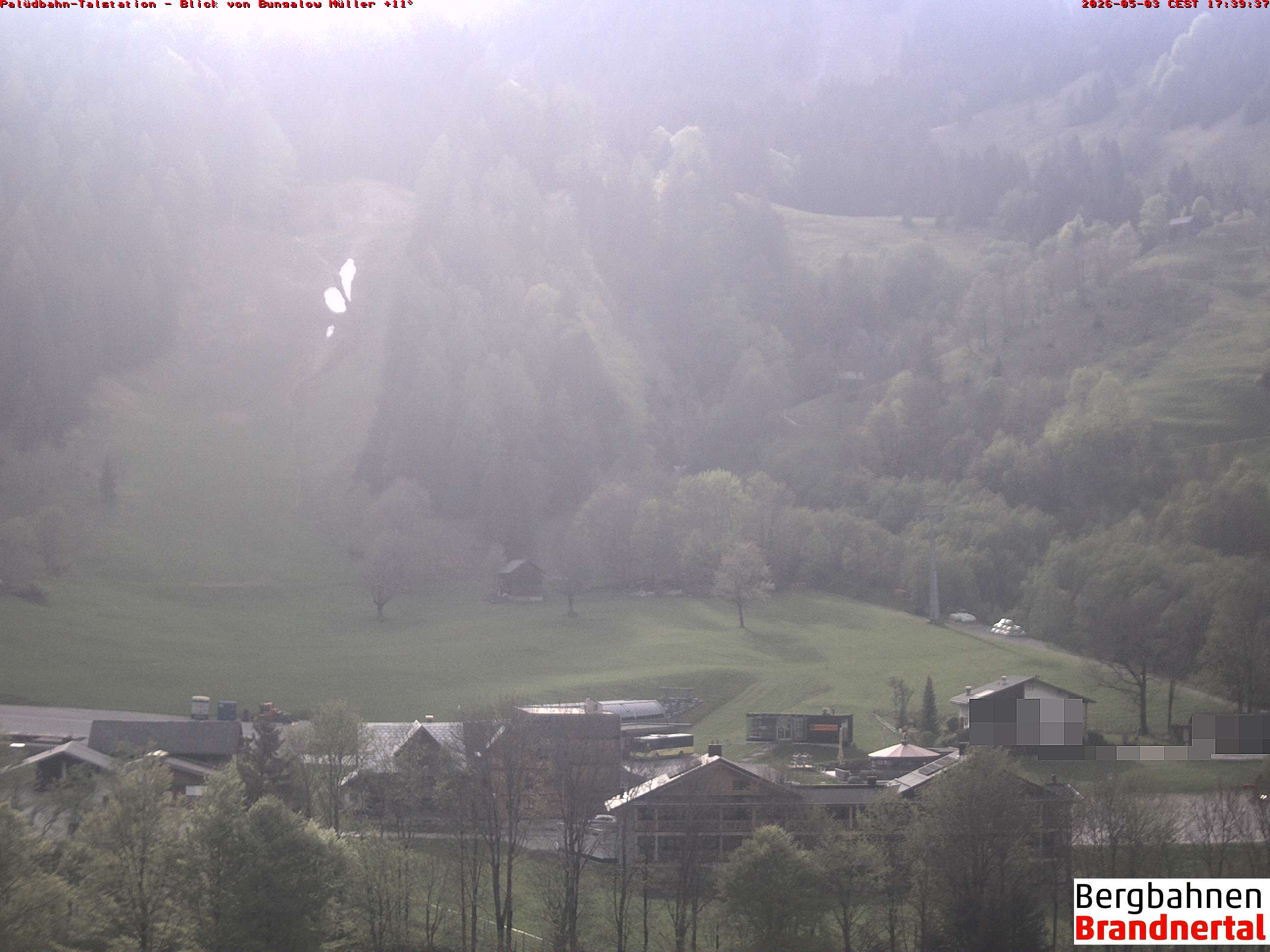Blick auf Palüdbahn von Bungalow Müller