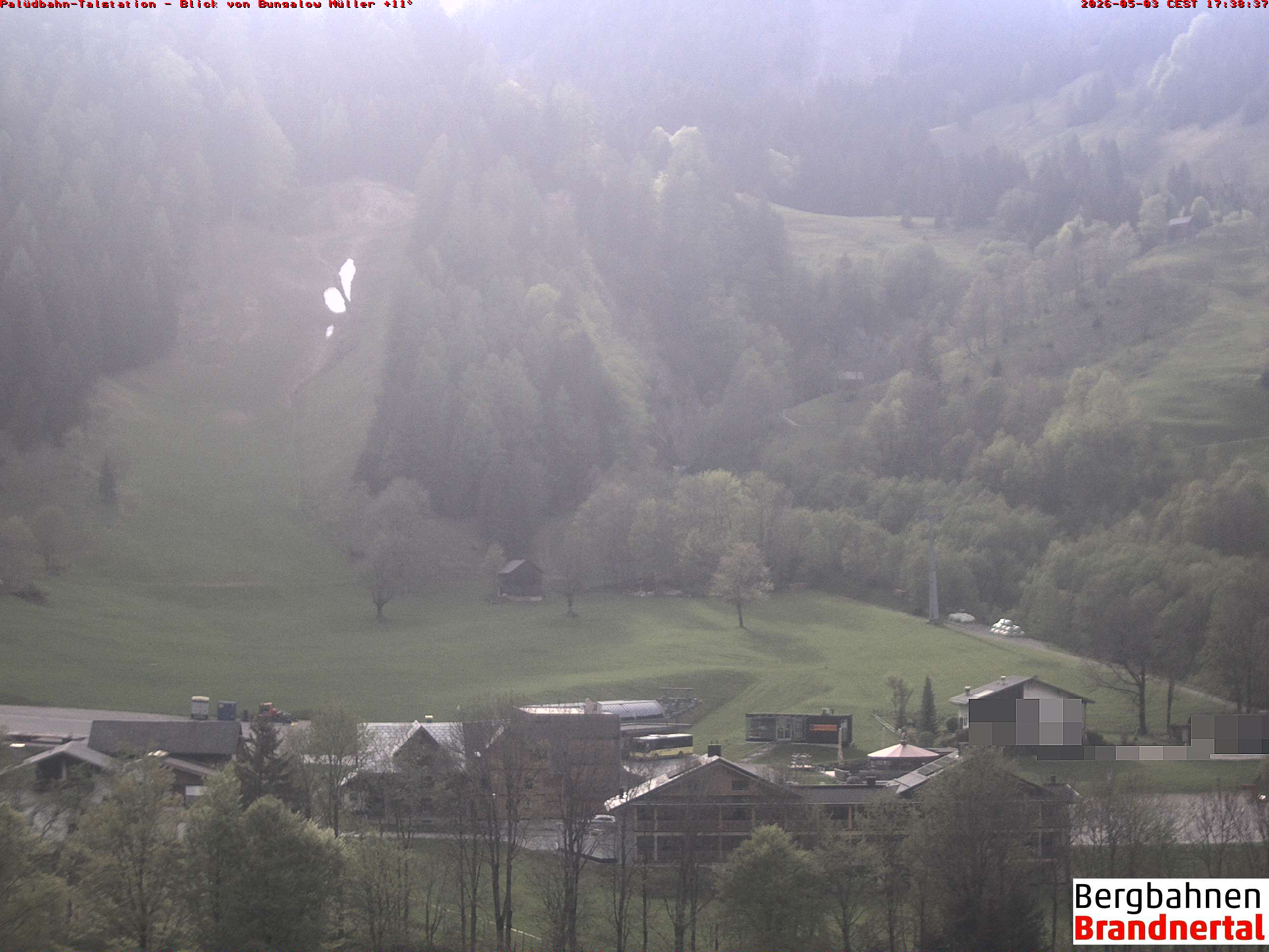 Blick auf Palüdbahn von Bungalow Müller