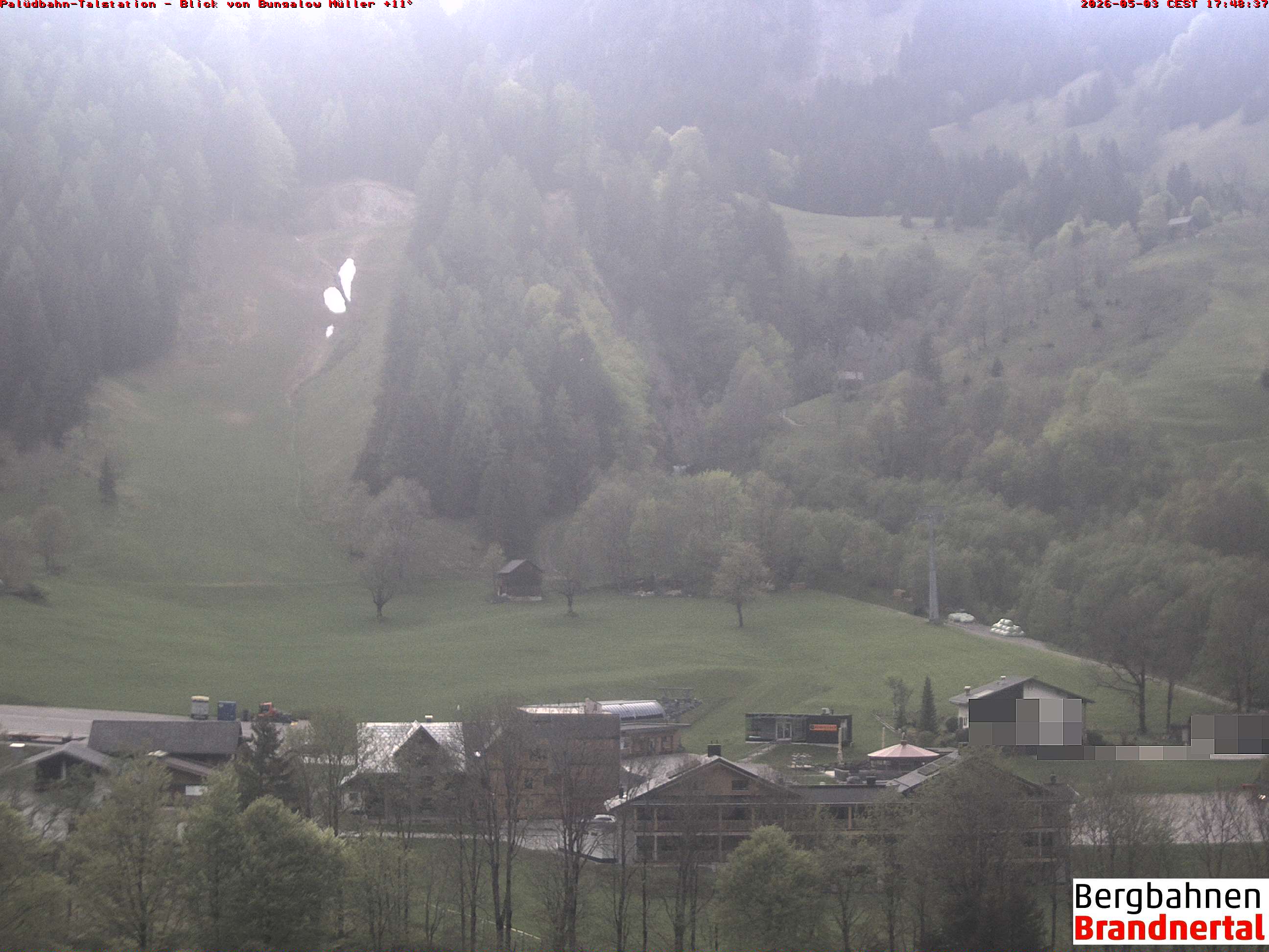 Blick auf Palüdbahn von Bungalow Müller