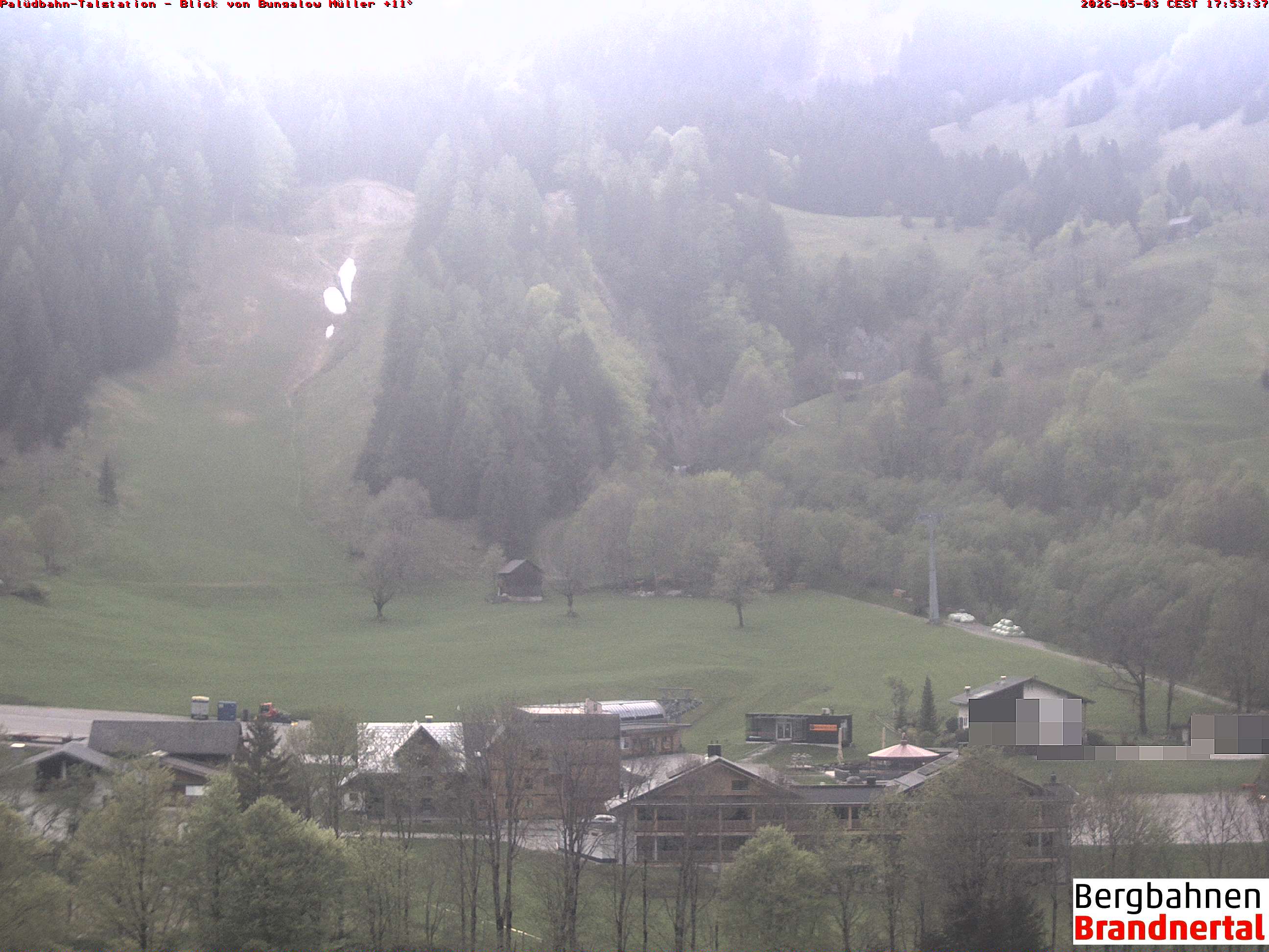 Blick auf Palüdbahn von Bungalow Müller