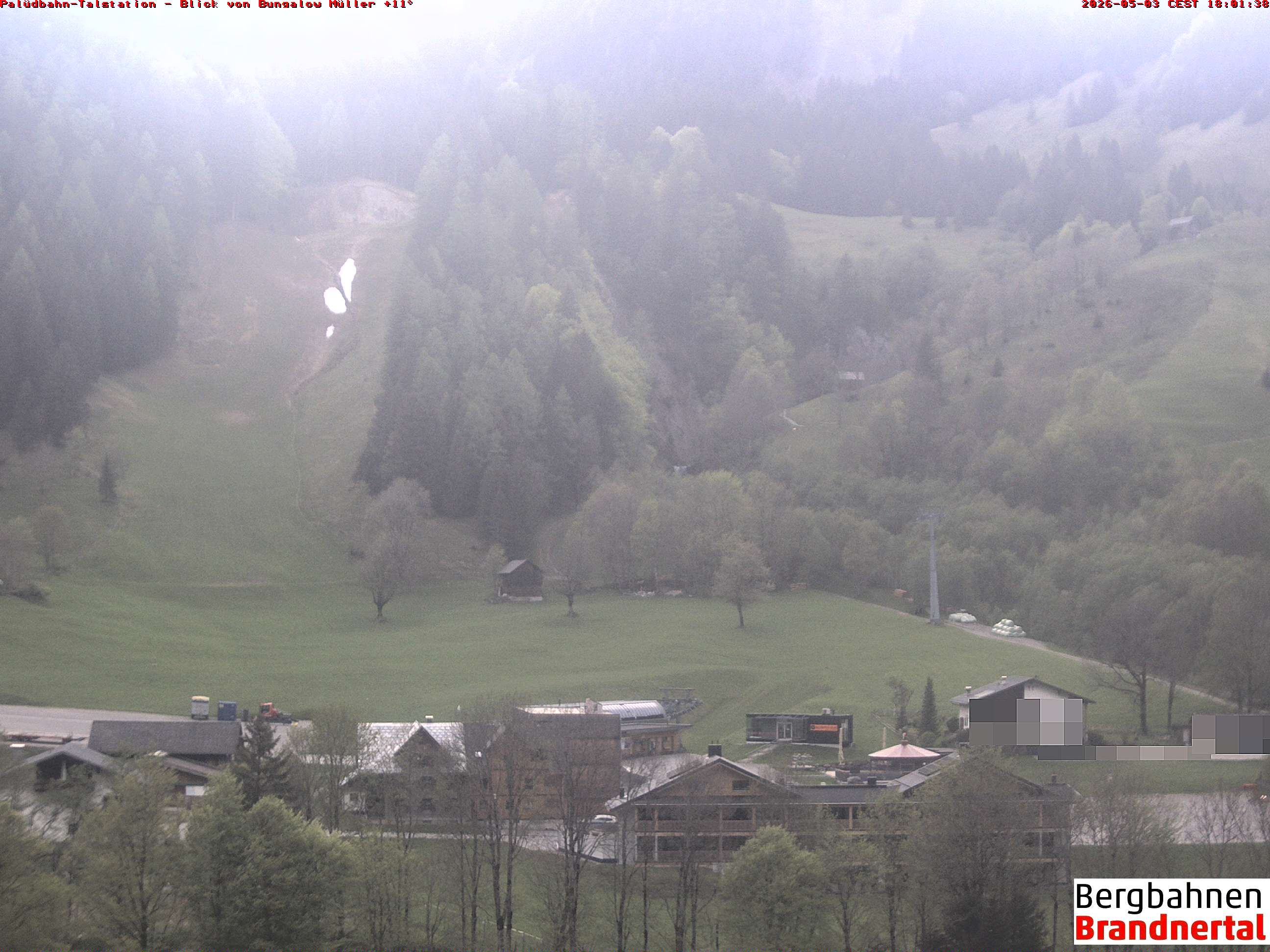Blick auf Palüdbahn von Bungalow Müller