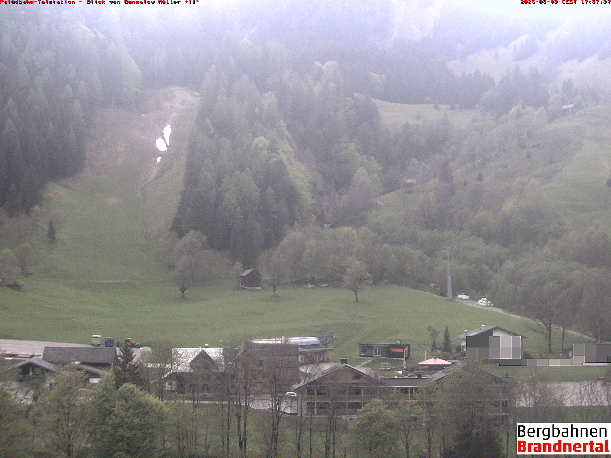 Blick auf Palüdbahn von Bungalow Müller