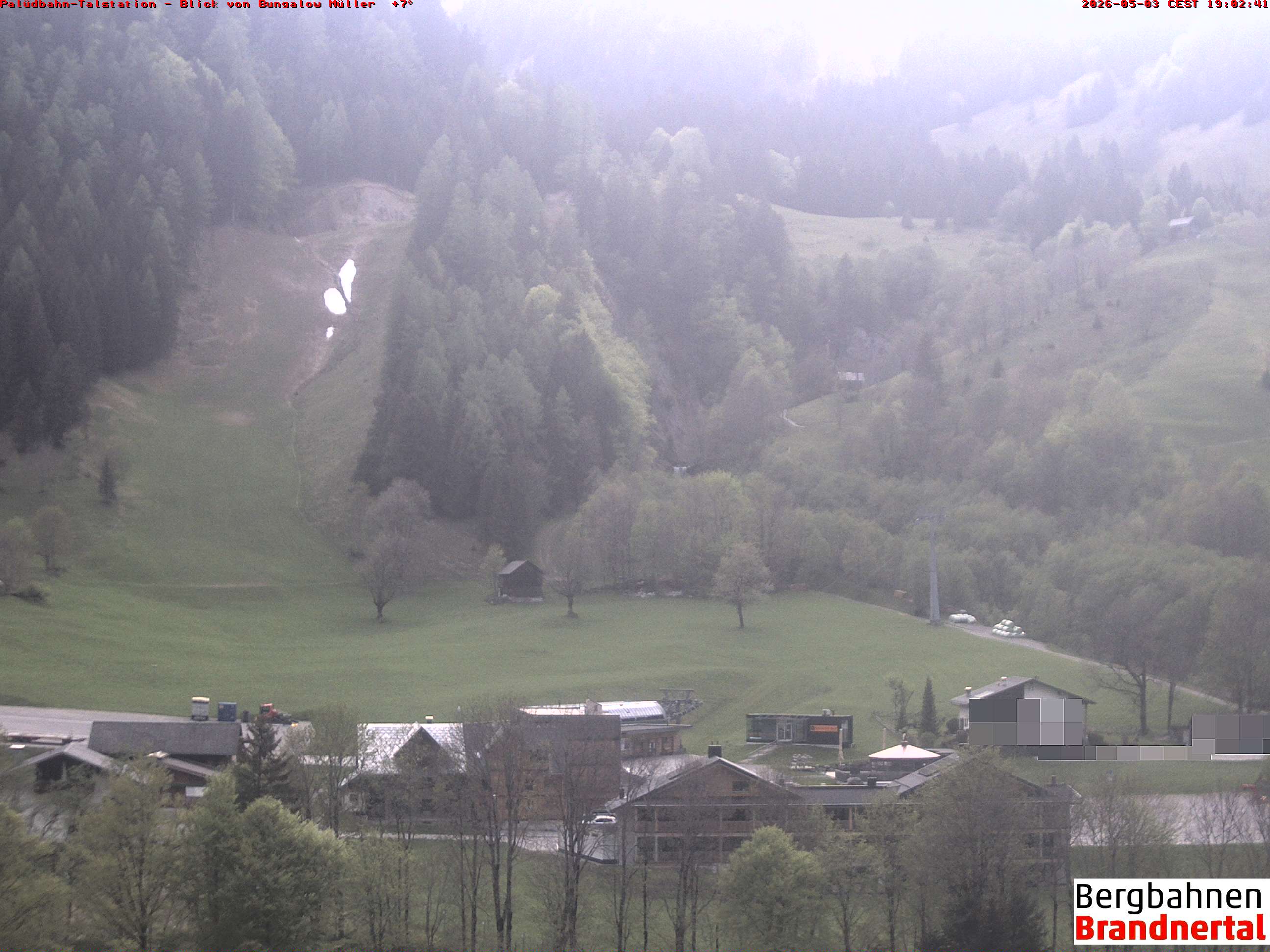 Blick auf Palüdbahn von Bungalow Müller