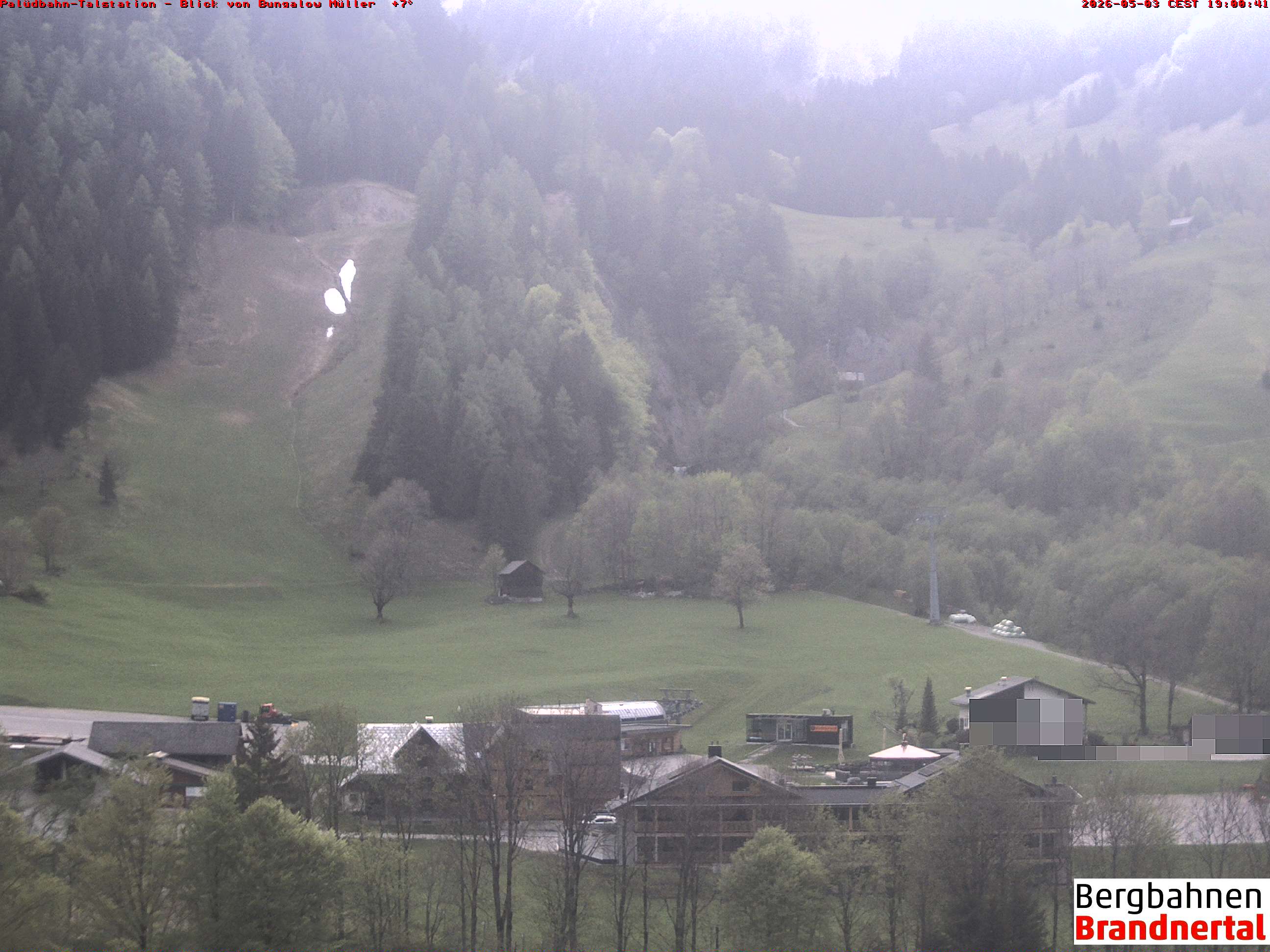 Blick auf Palüdbahn von Bungalow Müller