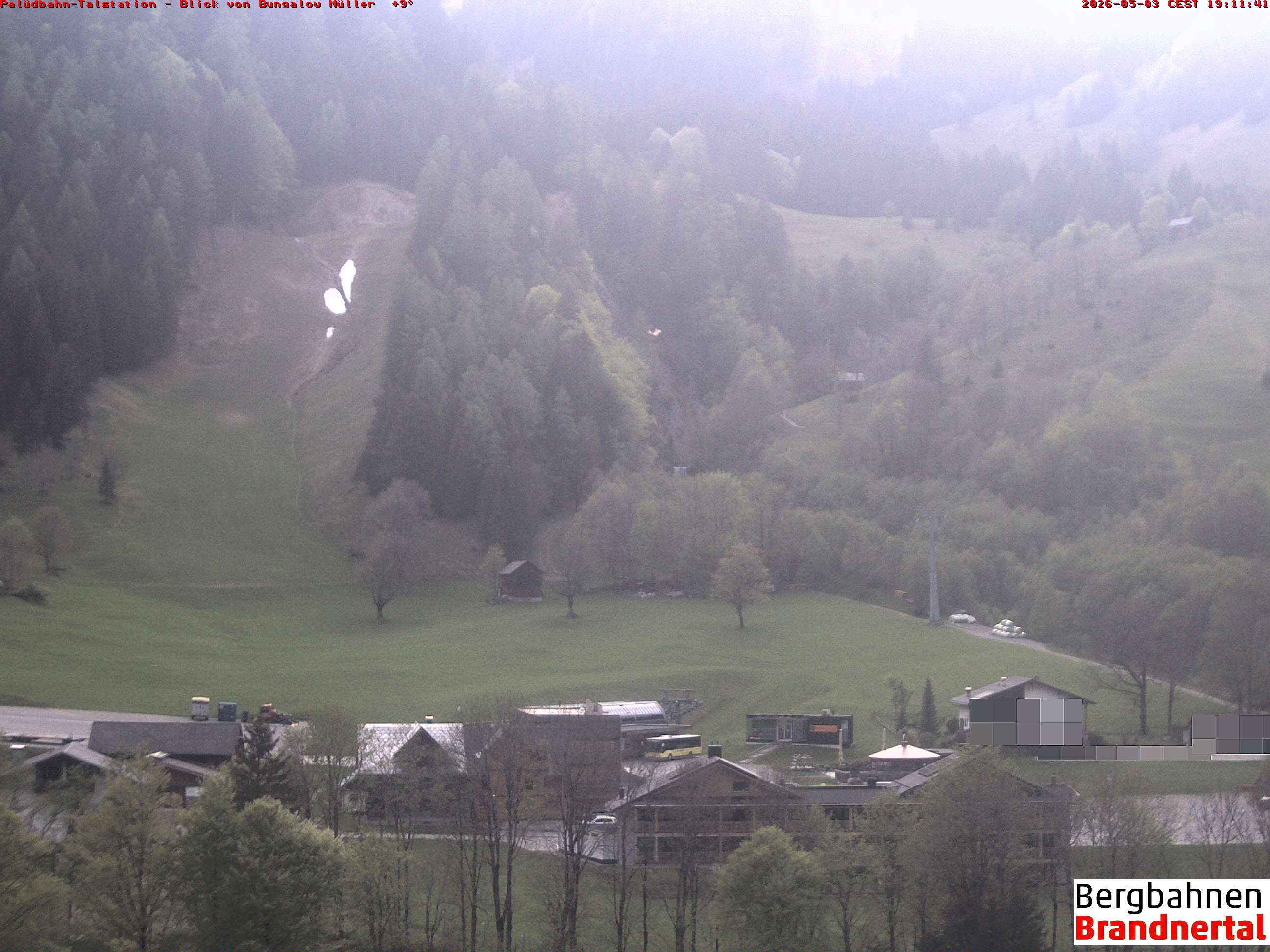 Blick auf Palüdbahn von Bungalow Müller