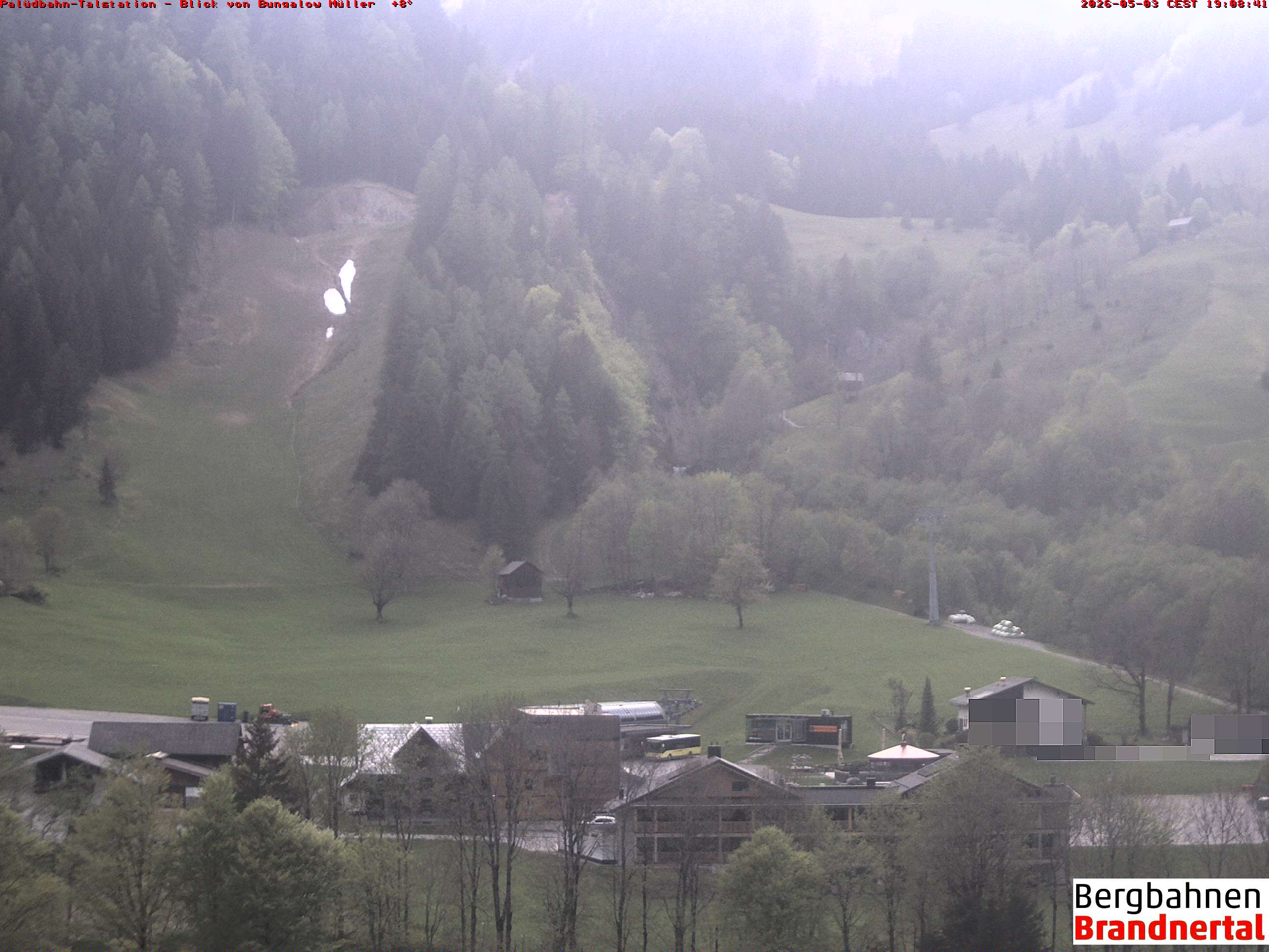 Blick auf Palüdbahn von Bungalow Müller