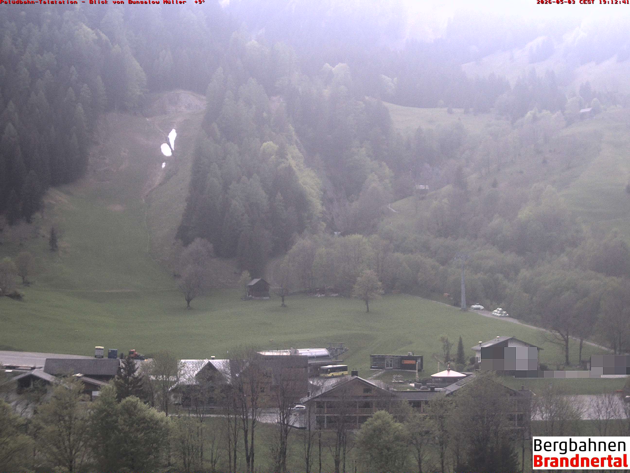 Blick auf Palüdbahn von Bungalow Müller