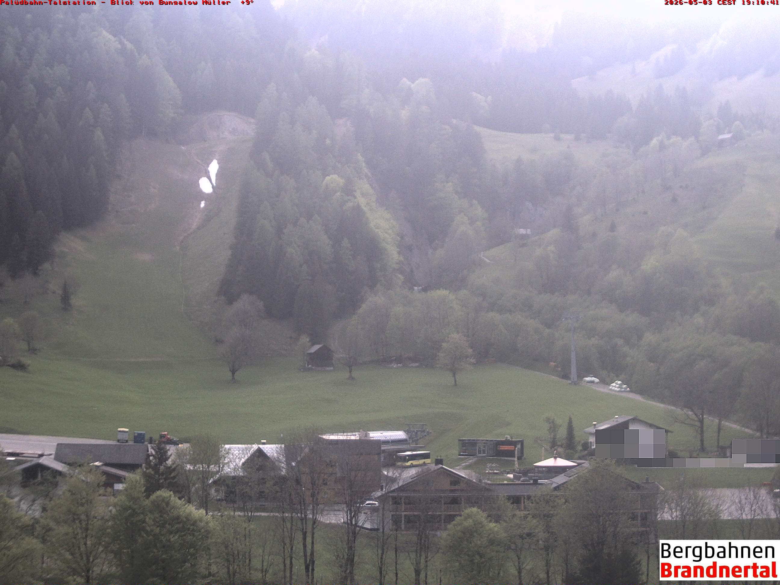 Blick auf Palüdbahn von Bungalow Müller