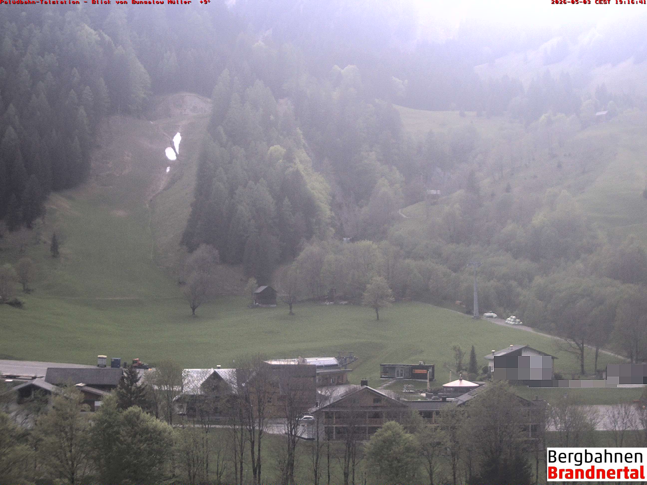 Blick auf Palüdbahn von Bungalow Müller