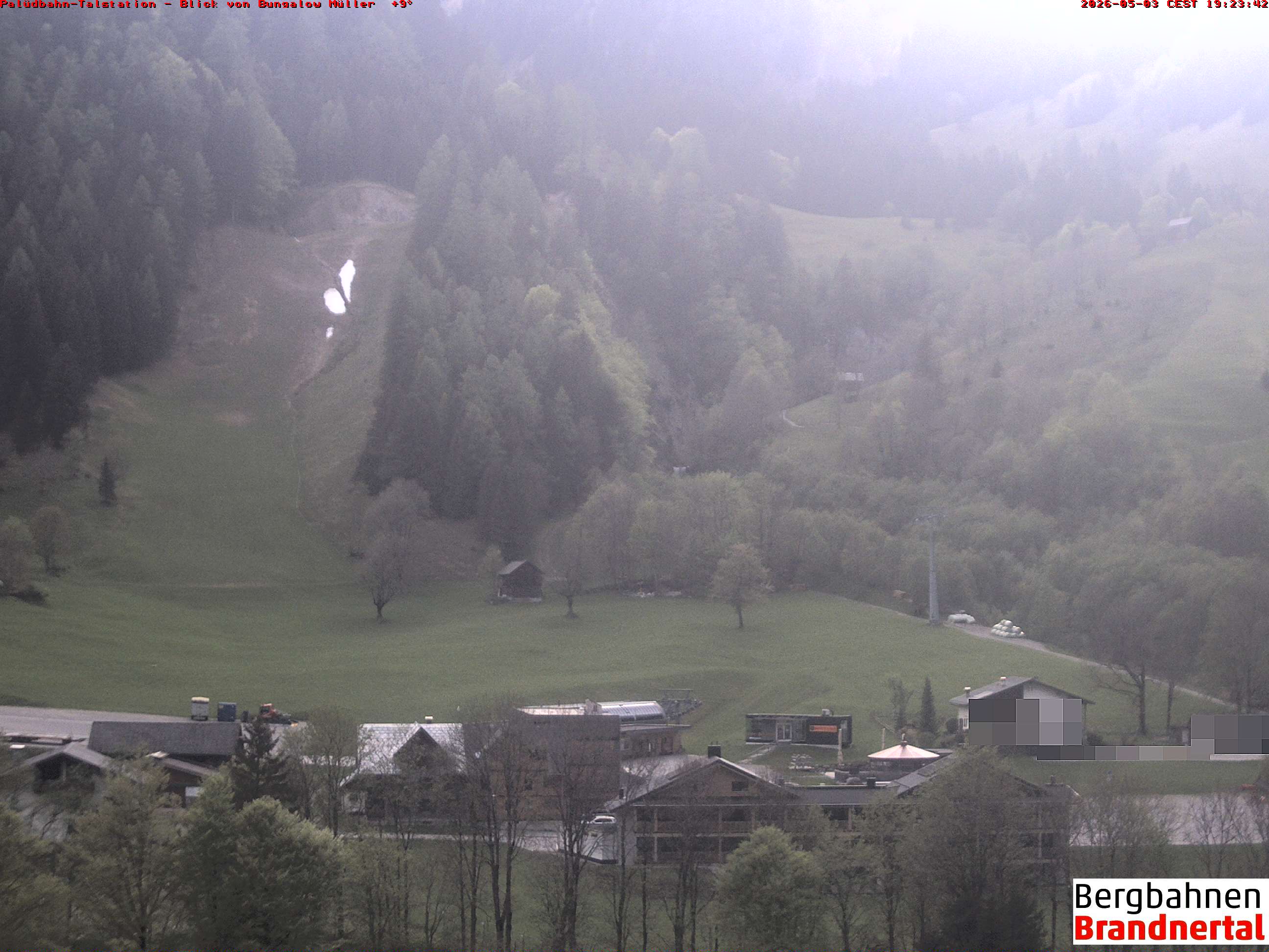 Blick auf Palüdbahn von Bungalow Müller
