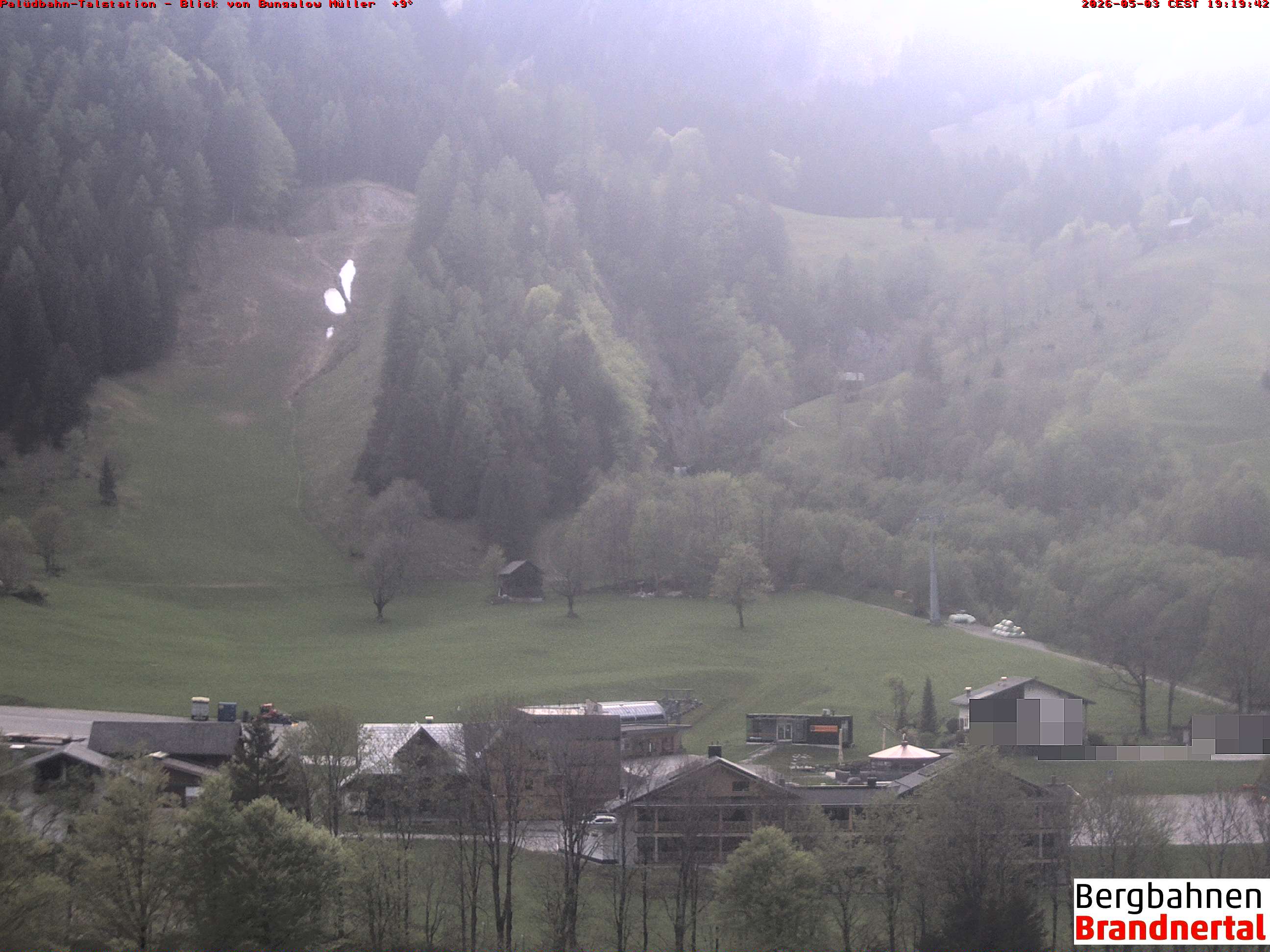Blick auf Palüdbahn von Bungalow Müller