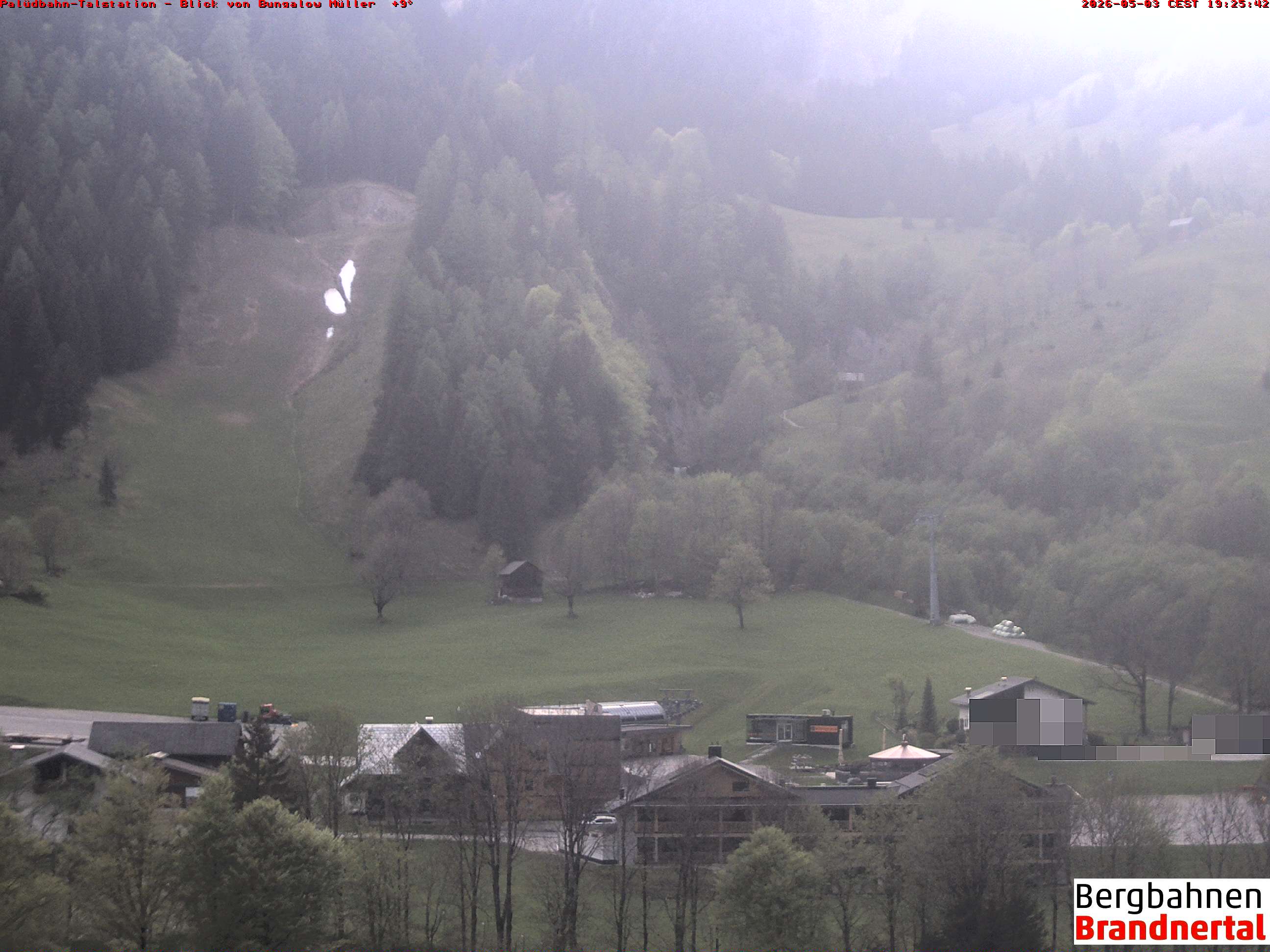 Blick auf Palüdbahn von Bungalow Müller