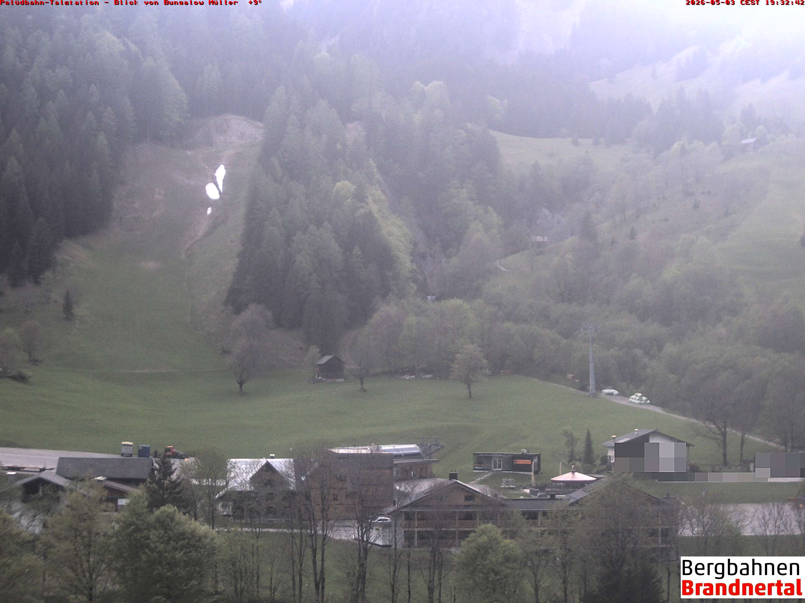 Blick auf Palüdbahn von Bungalow Müller