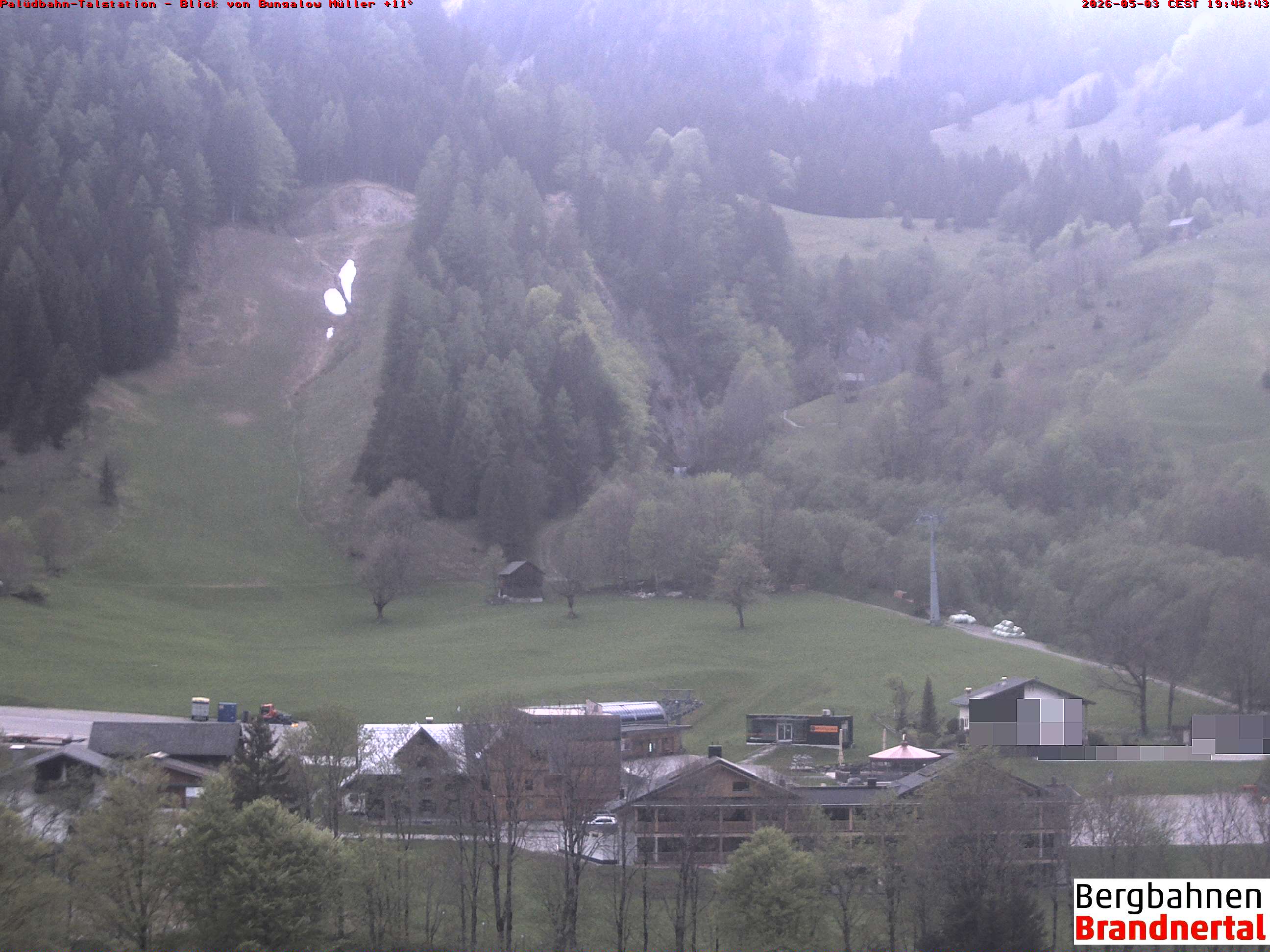 Blick auf Palüdbahn von Bungalow Müller