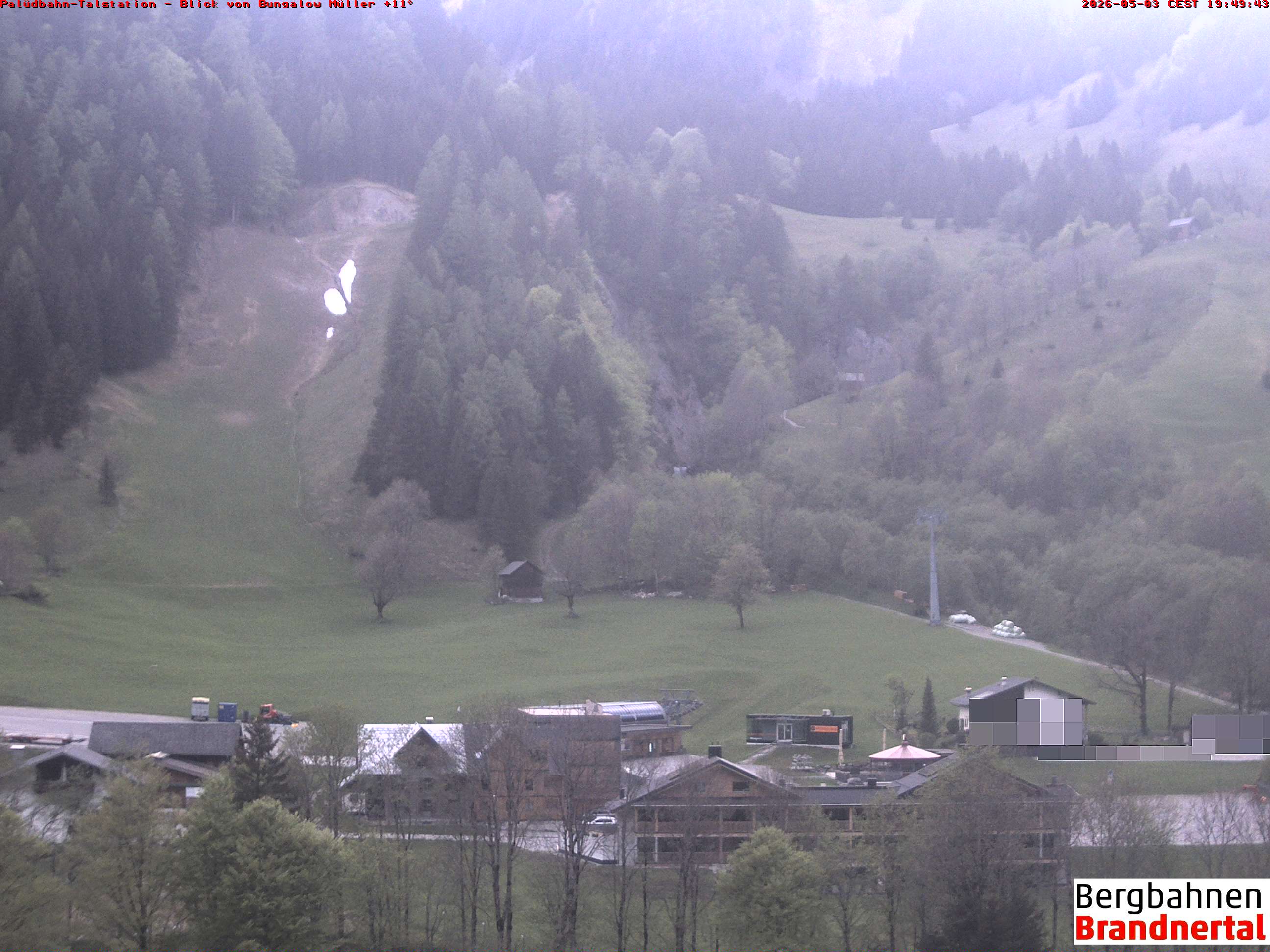 Blick auf Palüdbahn von Bungalow Müller