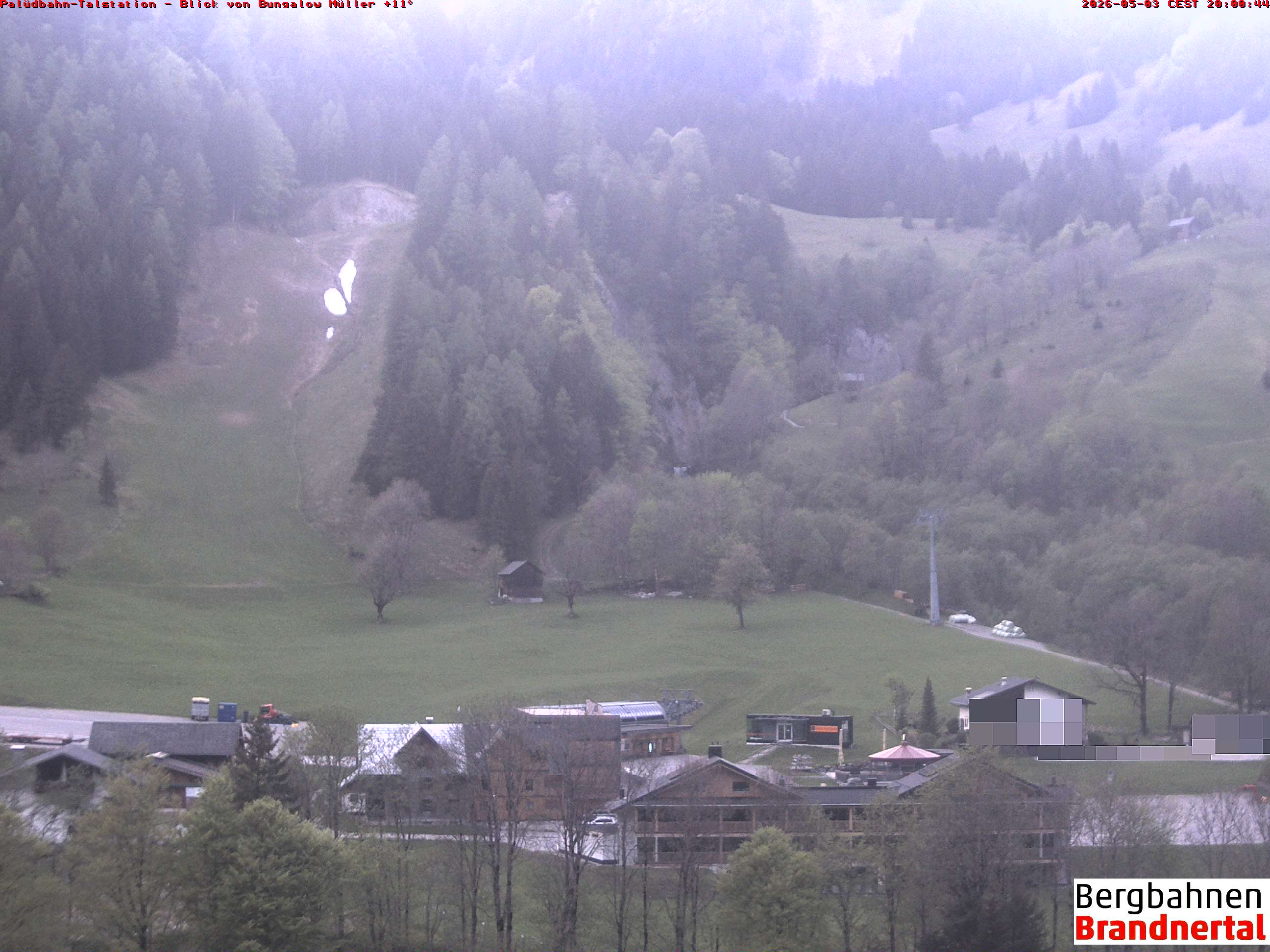 Blick auf Palüdbahn von Bungalow Müller