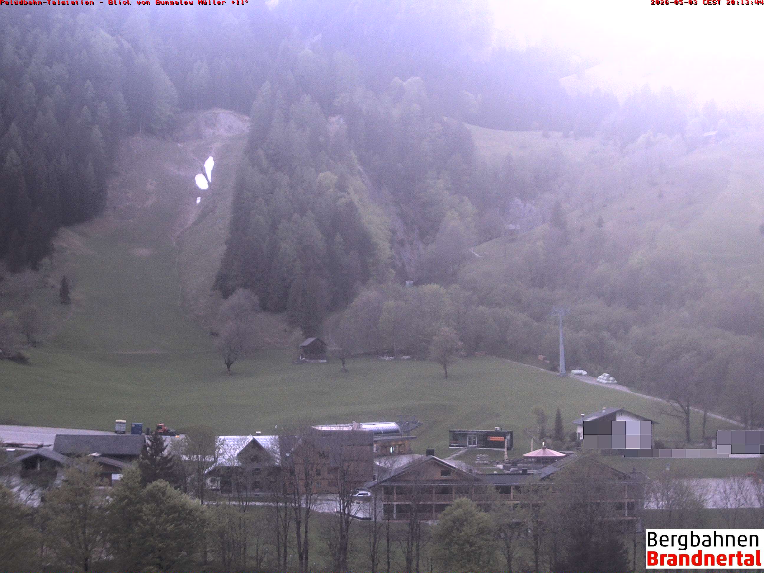 Blick auf Palüdbahn von Bungalow Müller