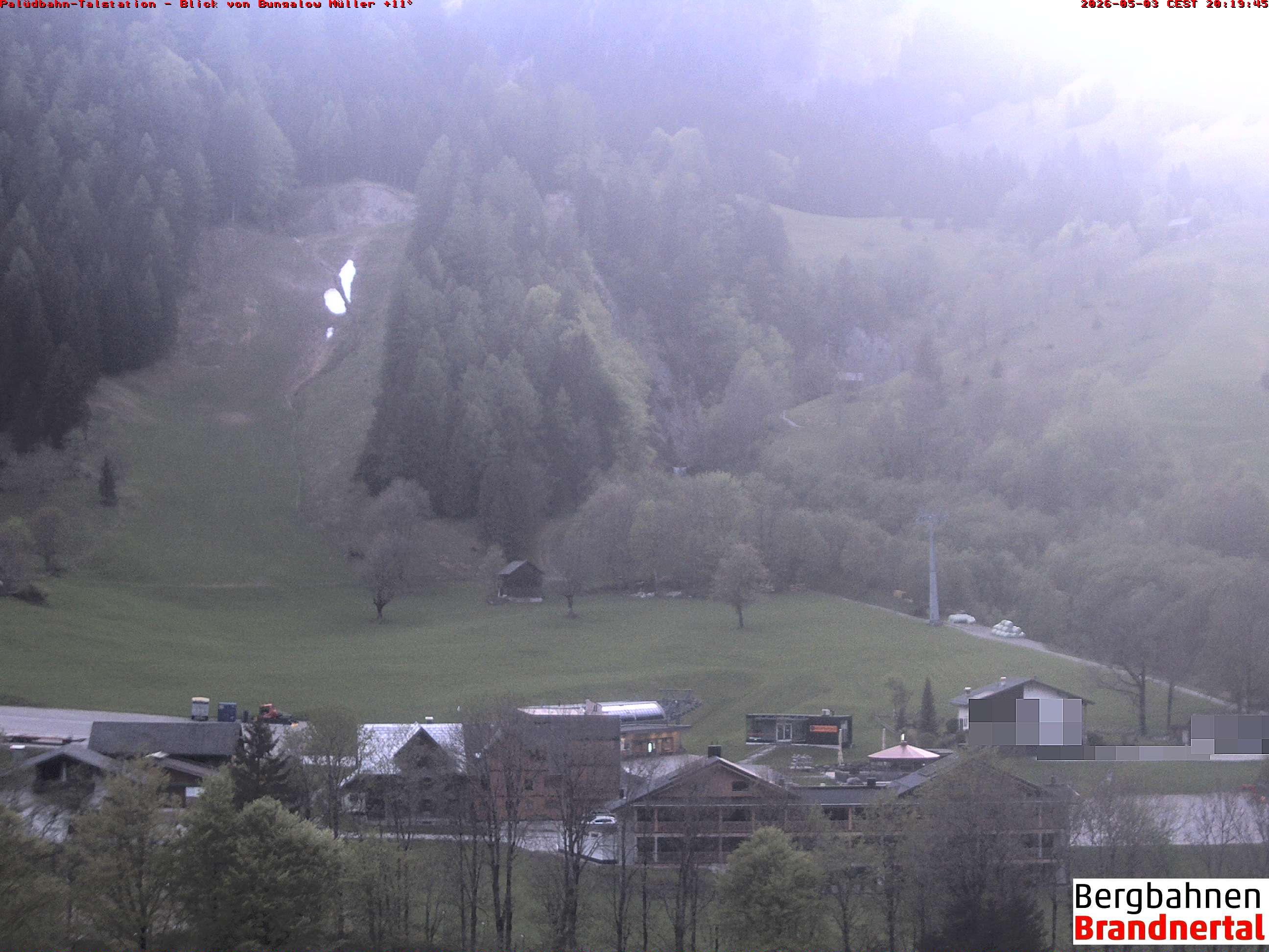 Blick auf Palüdbahn von Bungalow Müller