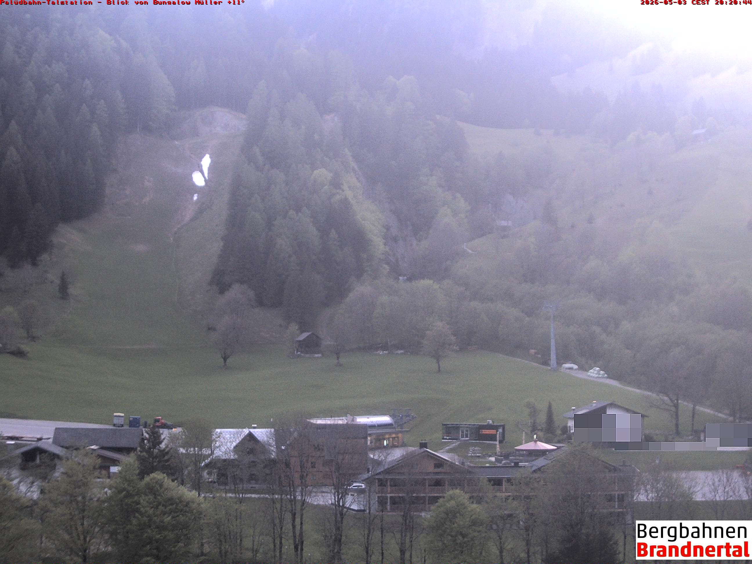 Blick auf Palüdbahn von Bungalow Müller