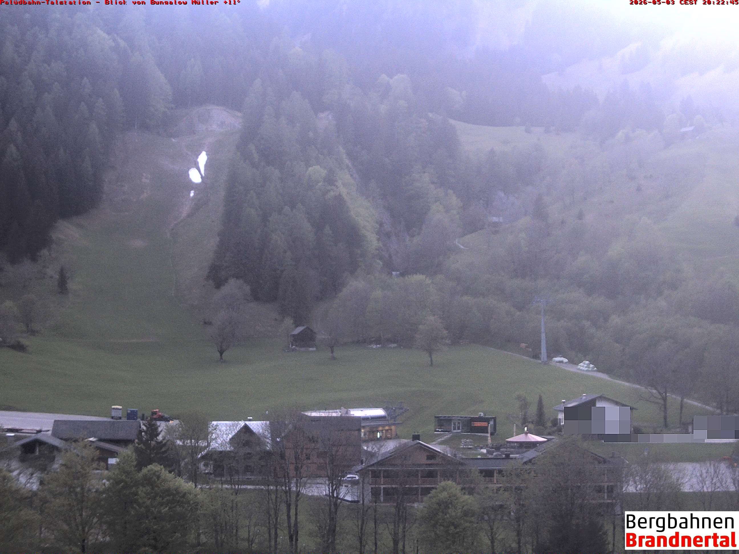 Blick auf Palüdbahn von Bungalow Müller