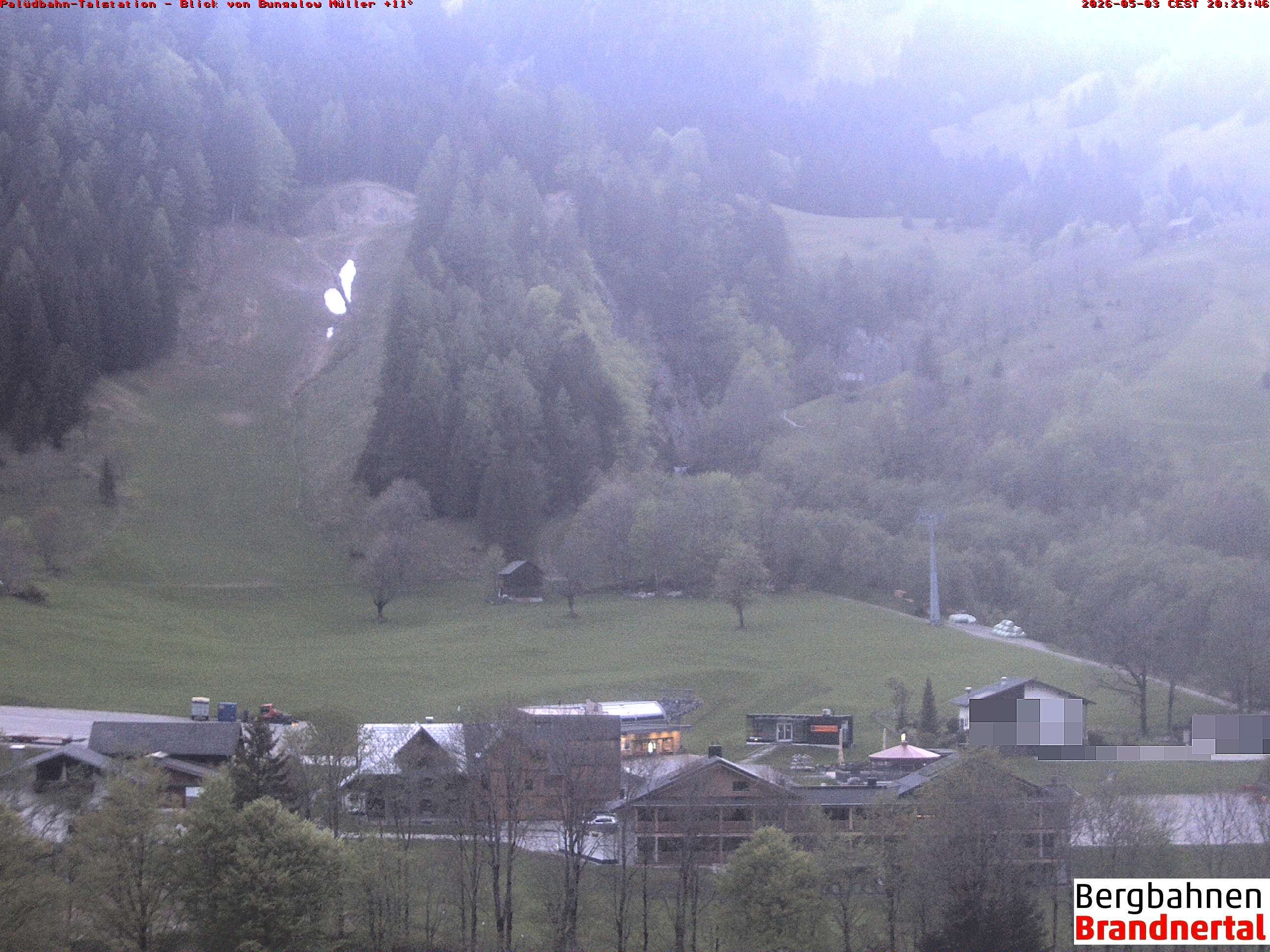 Blick auf Palüdbahn von Bungalow Müller