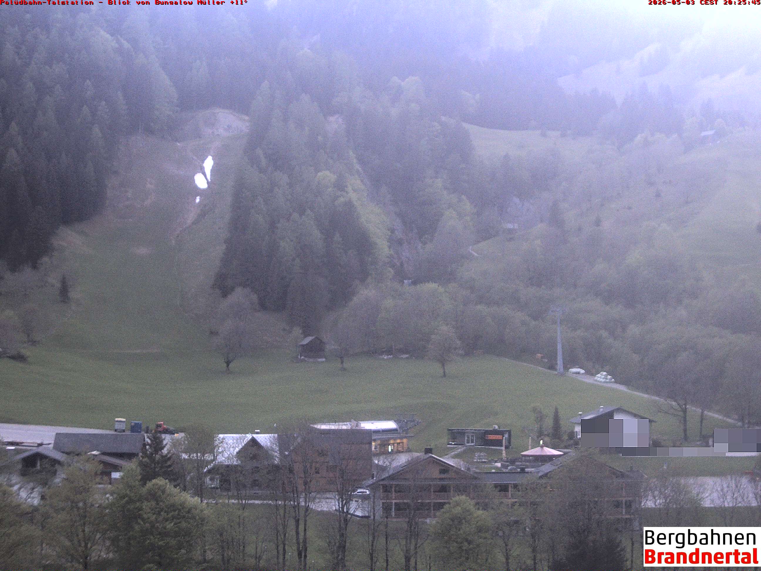 Blick auf Palüdbahn von Bungalow Müller