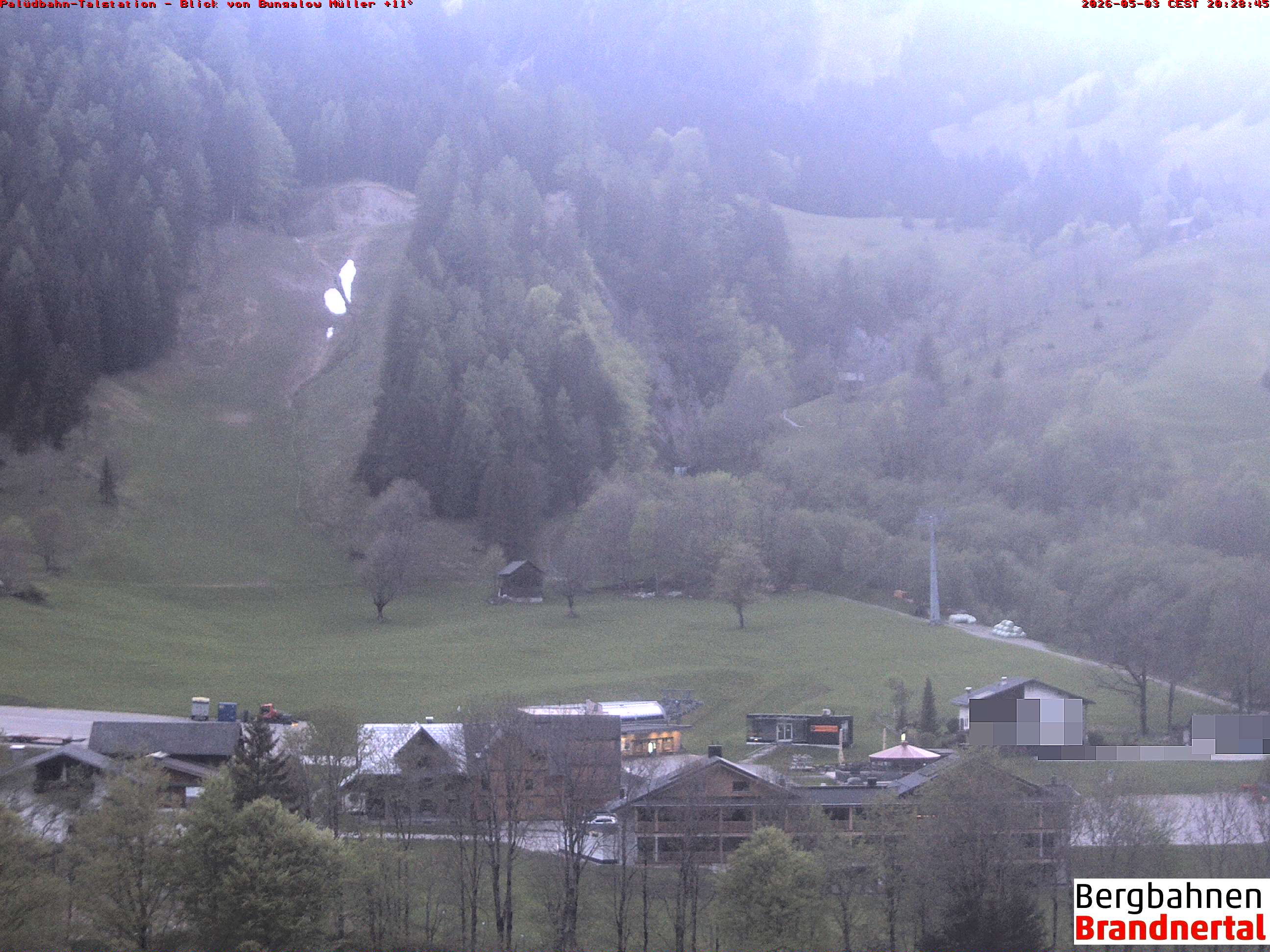 Blick auf Palüdbahn von Bungalow Müller