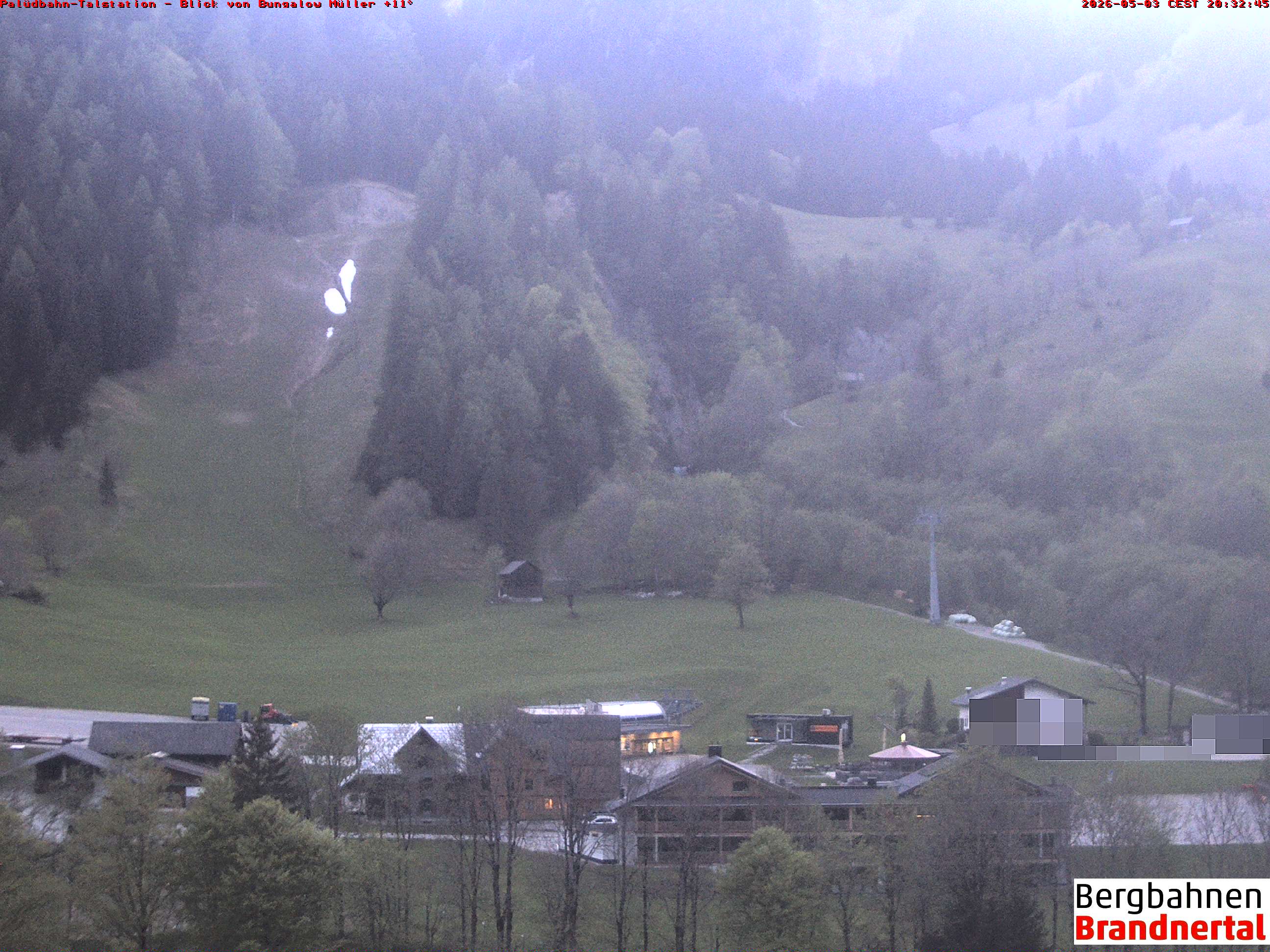 Blick auf Palüdbahn von Bungalow Müller