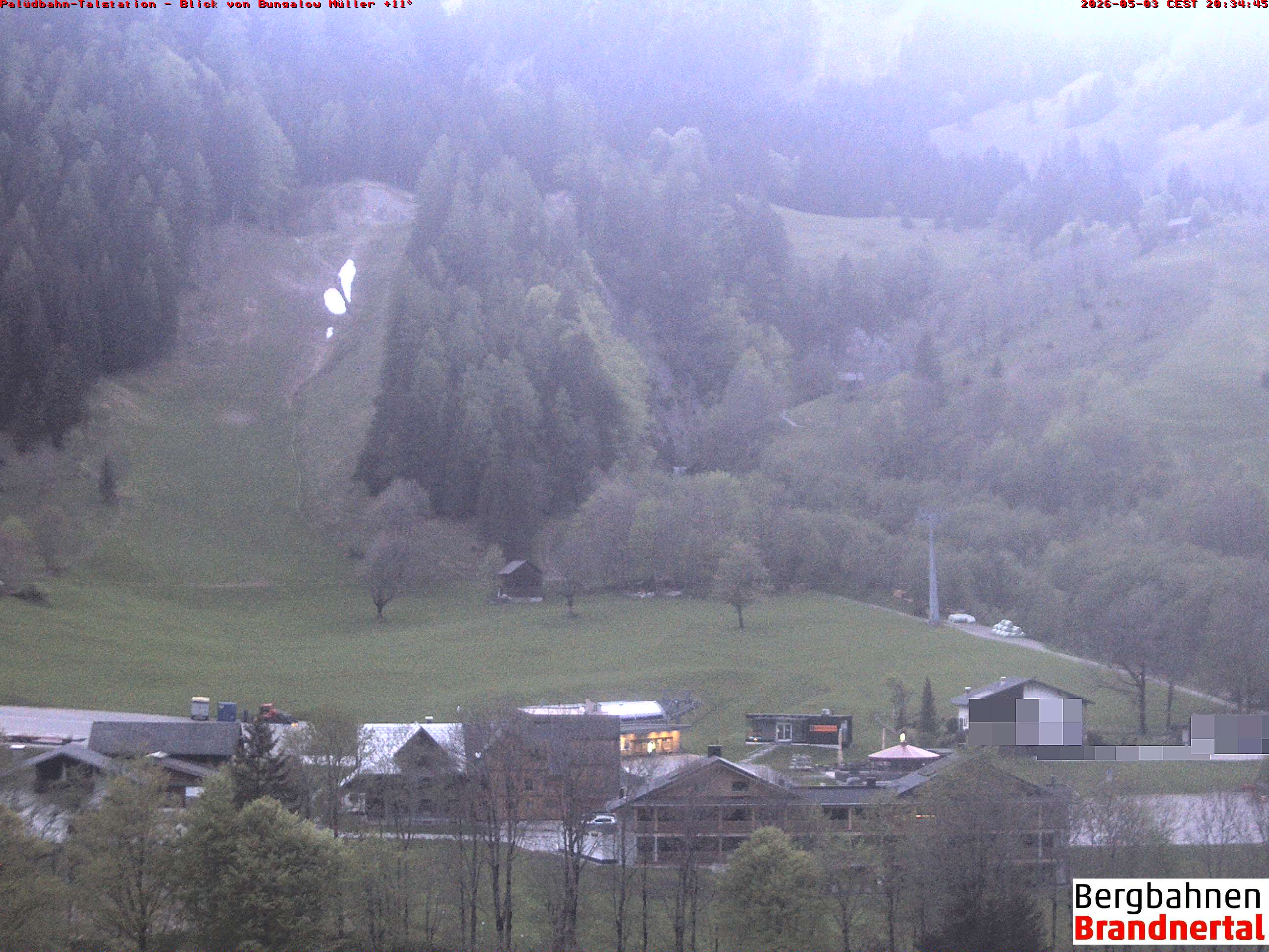 Blick auf Palüdbahn von Bungalow Müller