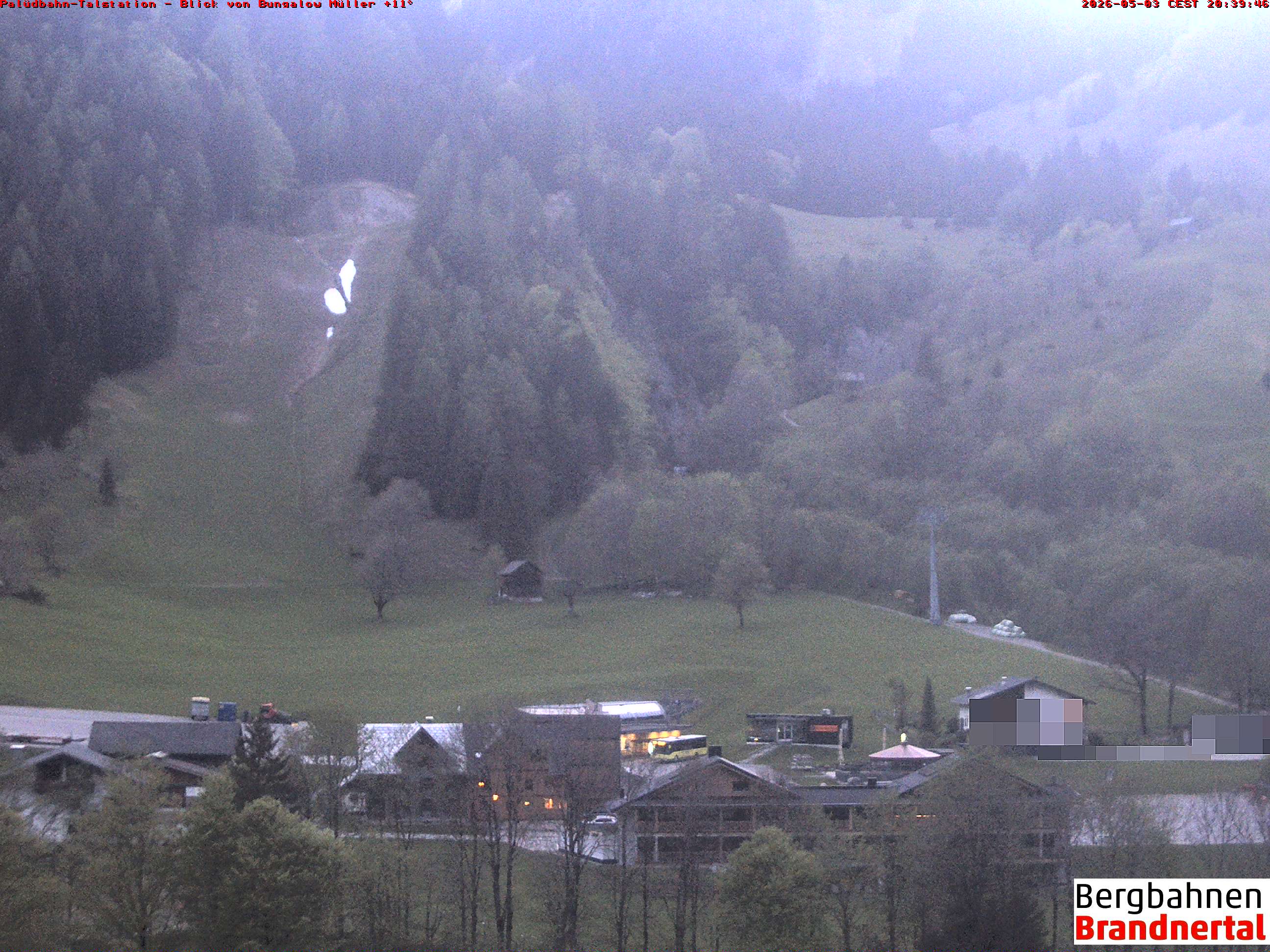 Blick auf Palüdbahn von Bungalow Müller