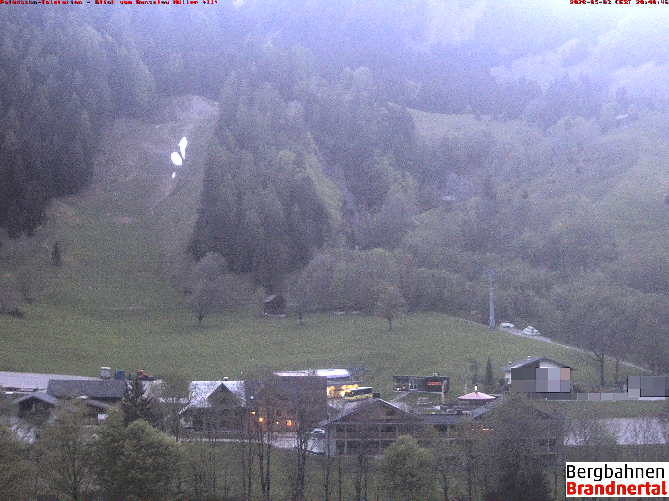 Blick auf Palüdbahn von Bungalow Müller