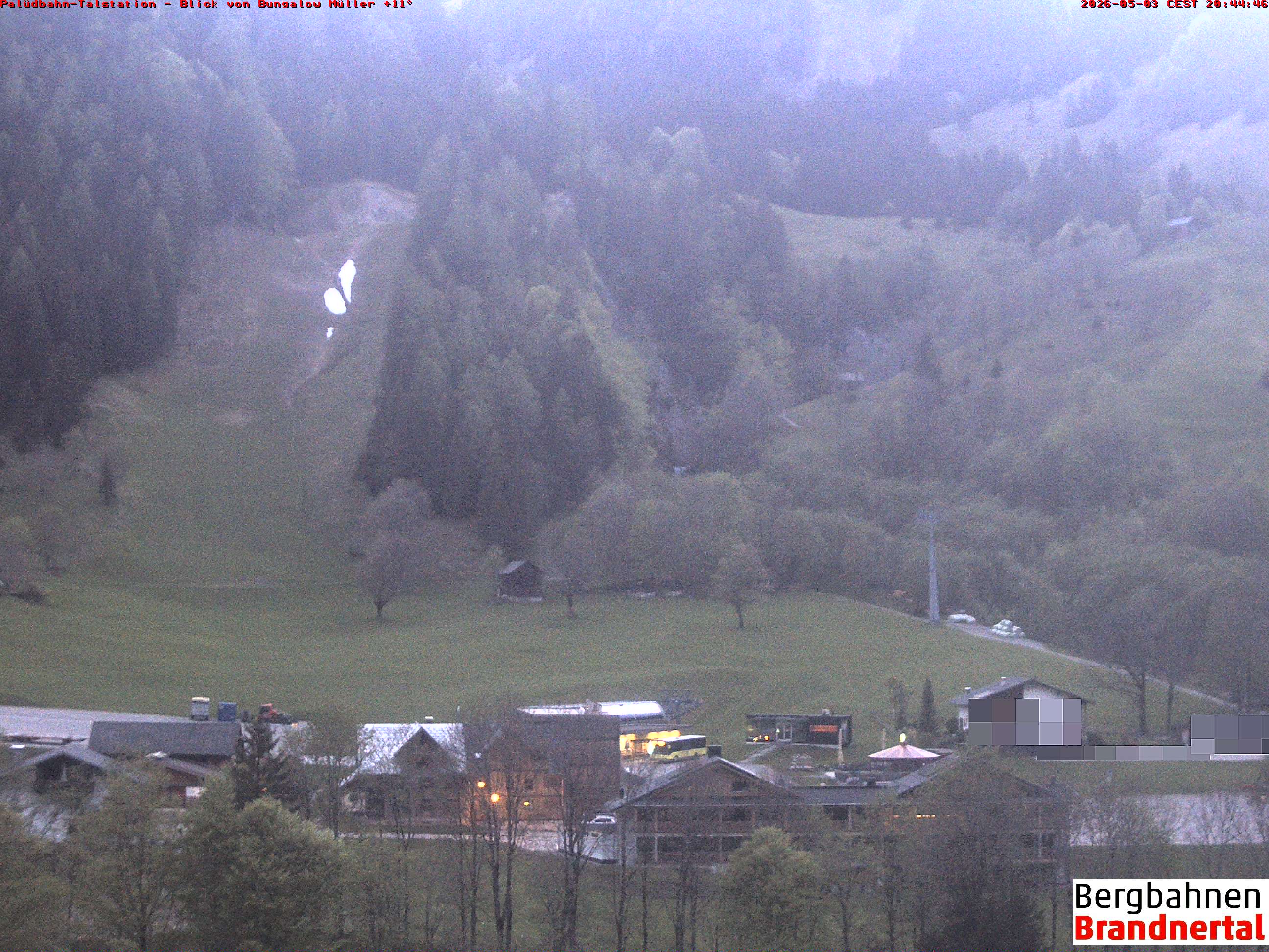 Blick auf Palüdbahn von Bungalow Müller