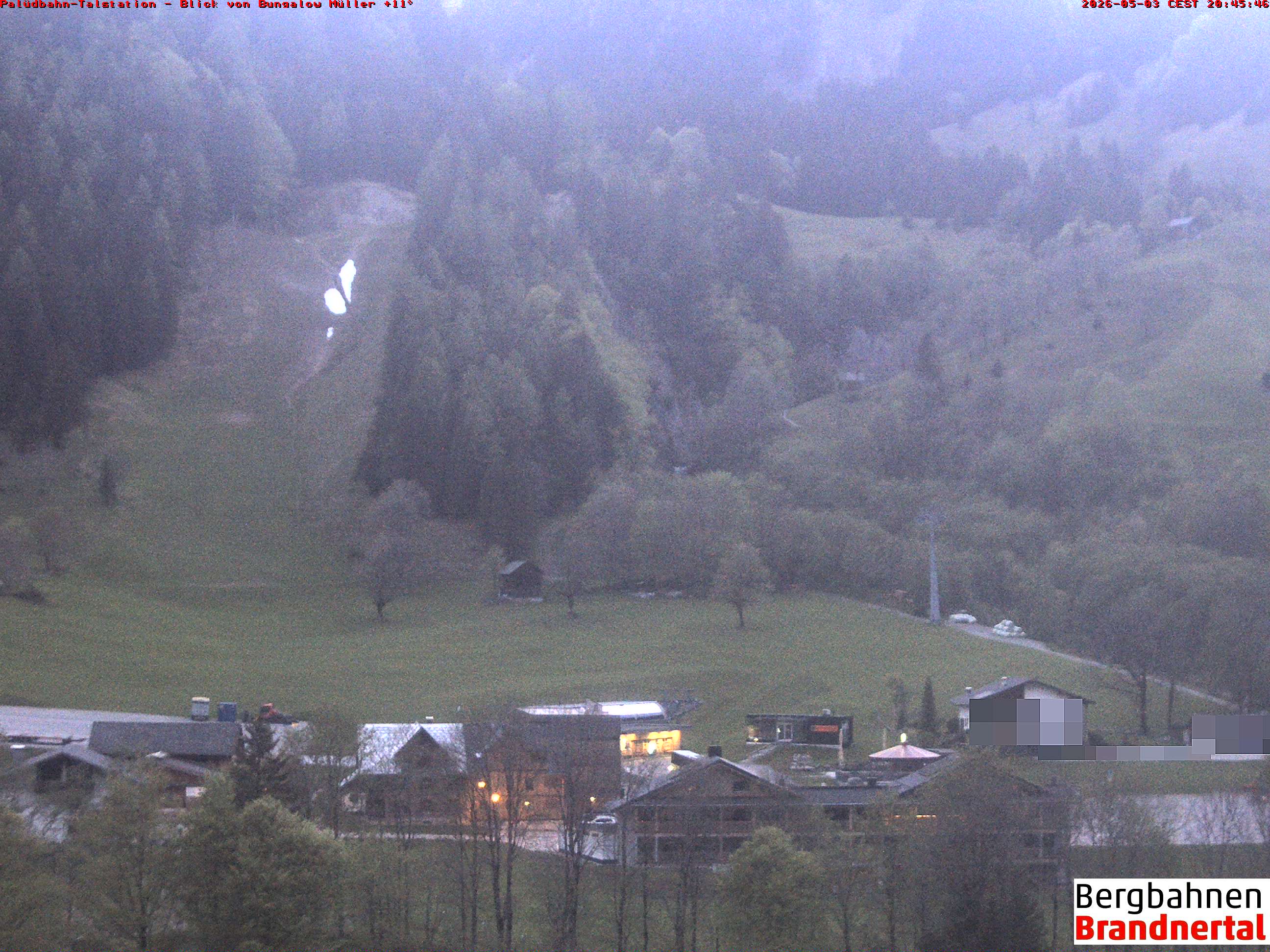 Blick auf Palüdbahn von Bungalow Müller