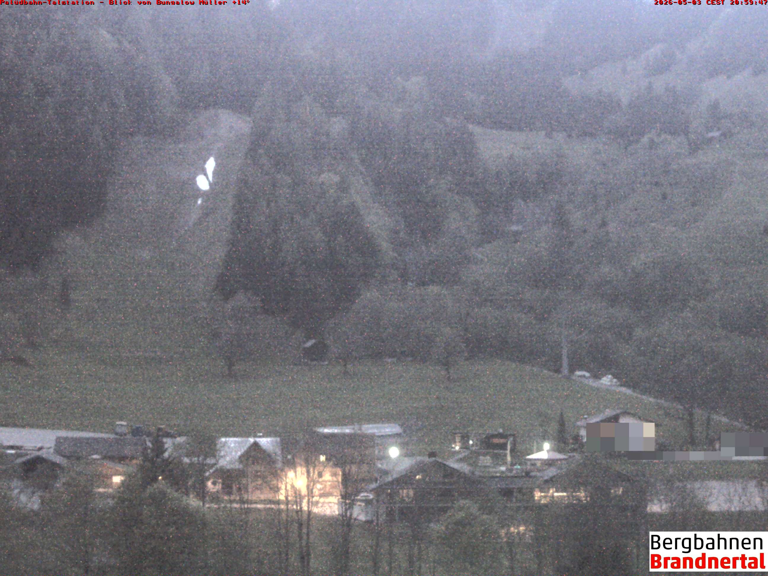 Blick auf Palüdbahn von Bungalow Müller