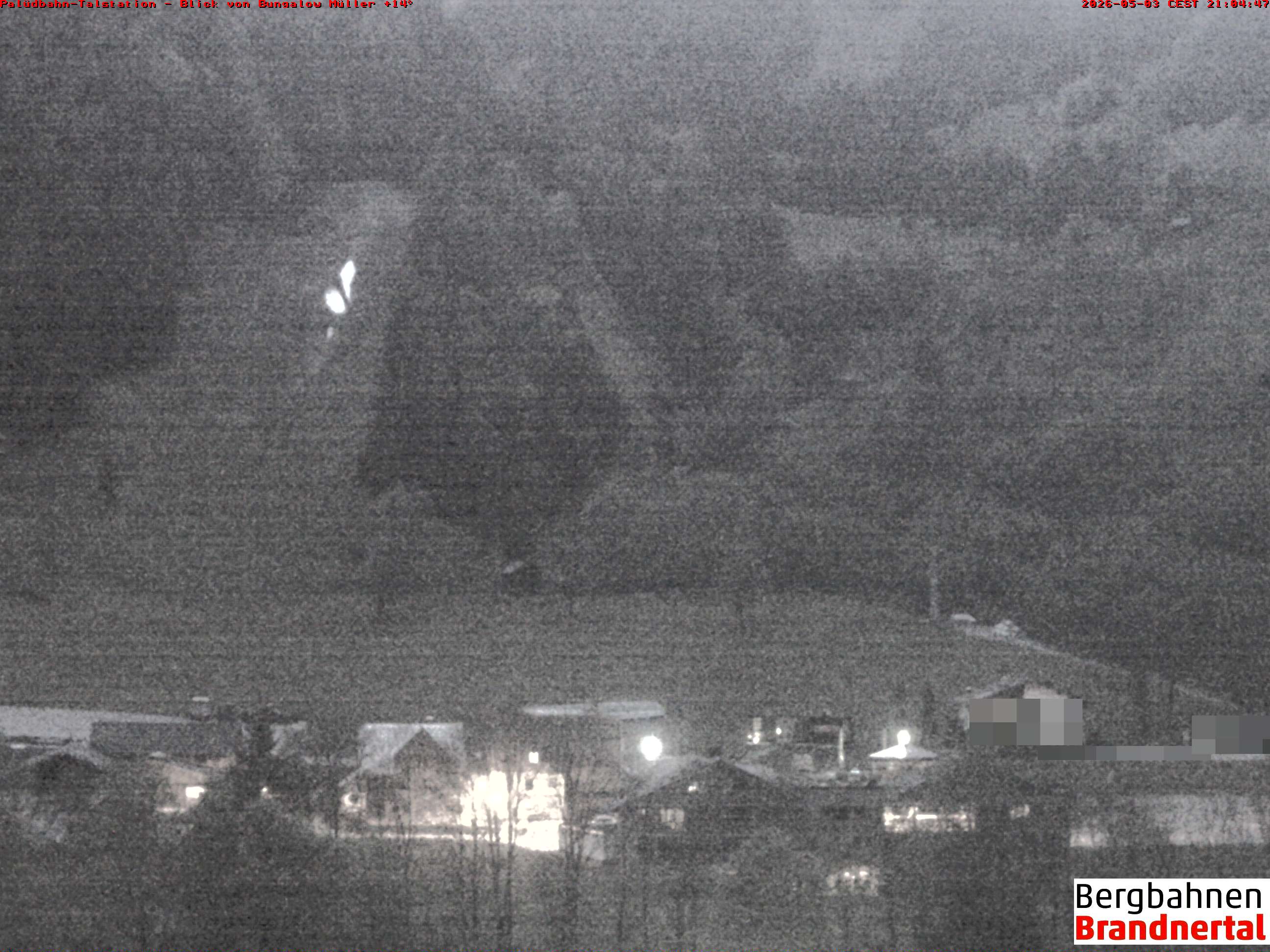 Blick auf Palüdbahn von Bungalow Müller