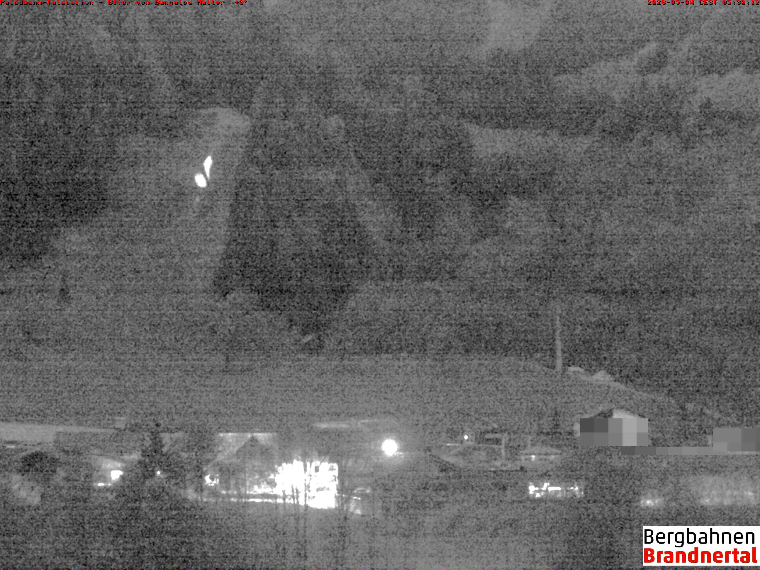 Blick auf Palüdbahn von Bungalow Müller
