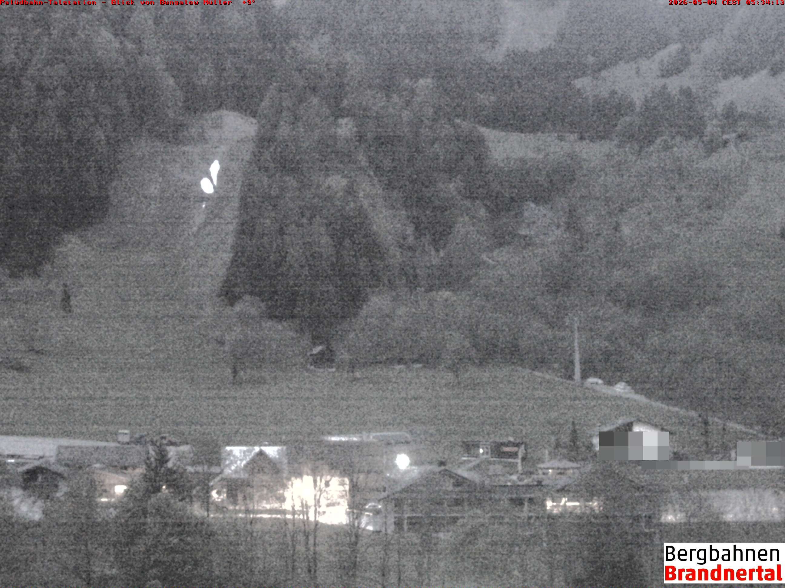Blick auf Palüdbahn von Bungalow Müller