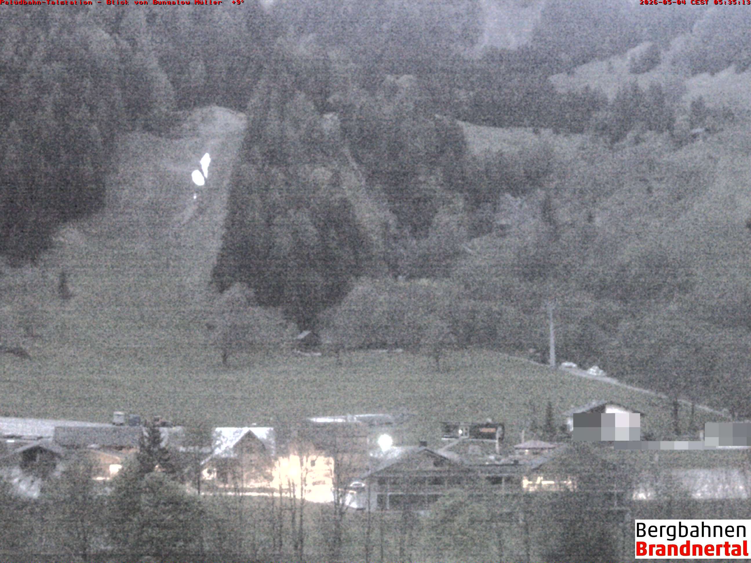 Blick auf Palüdbahn von Bungalow Müller