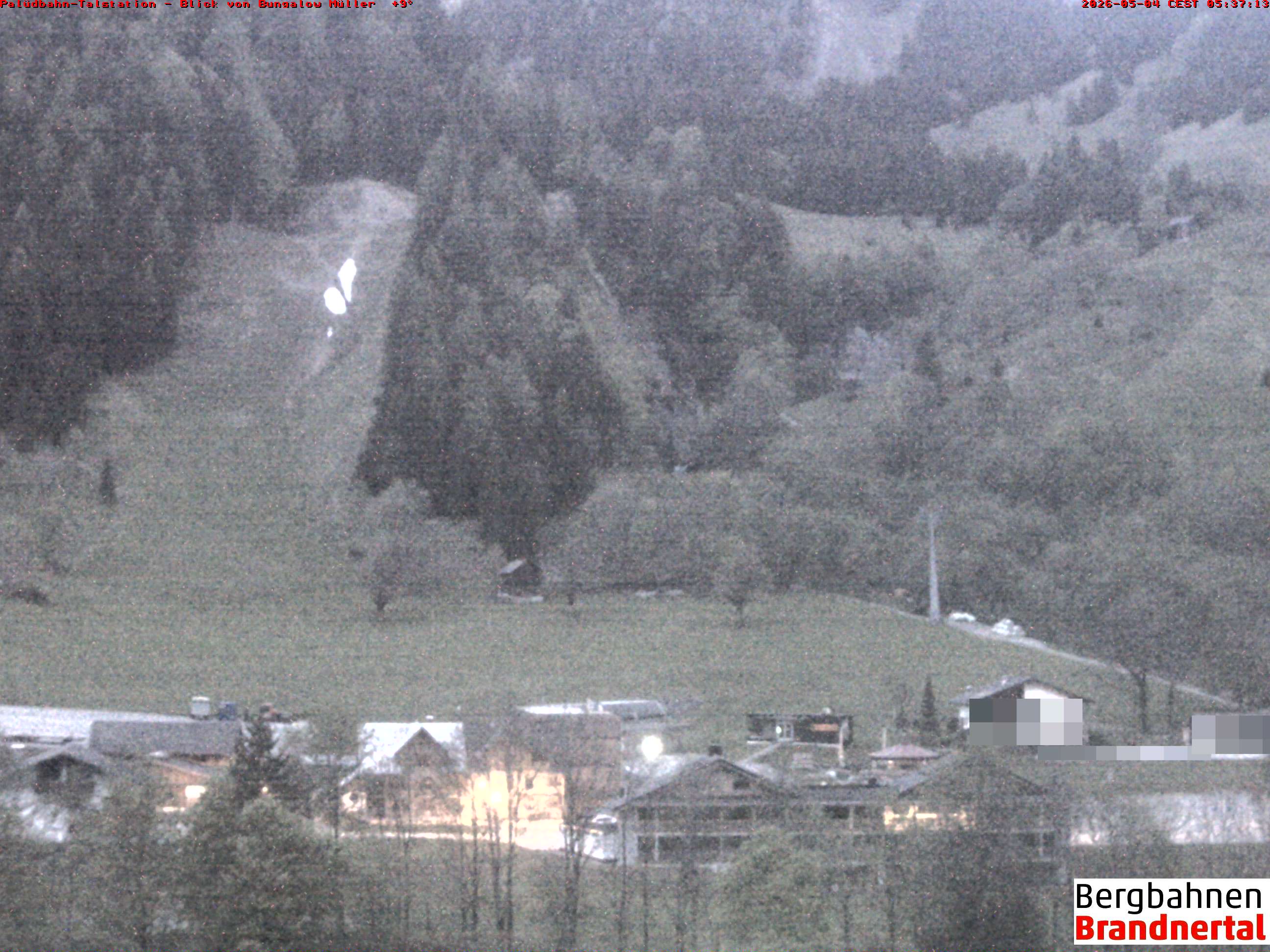 Blick auf Palüdbahn von Bungalow Müller