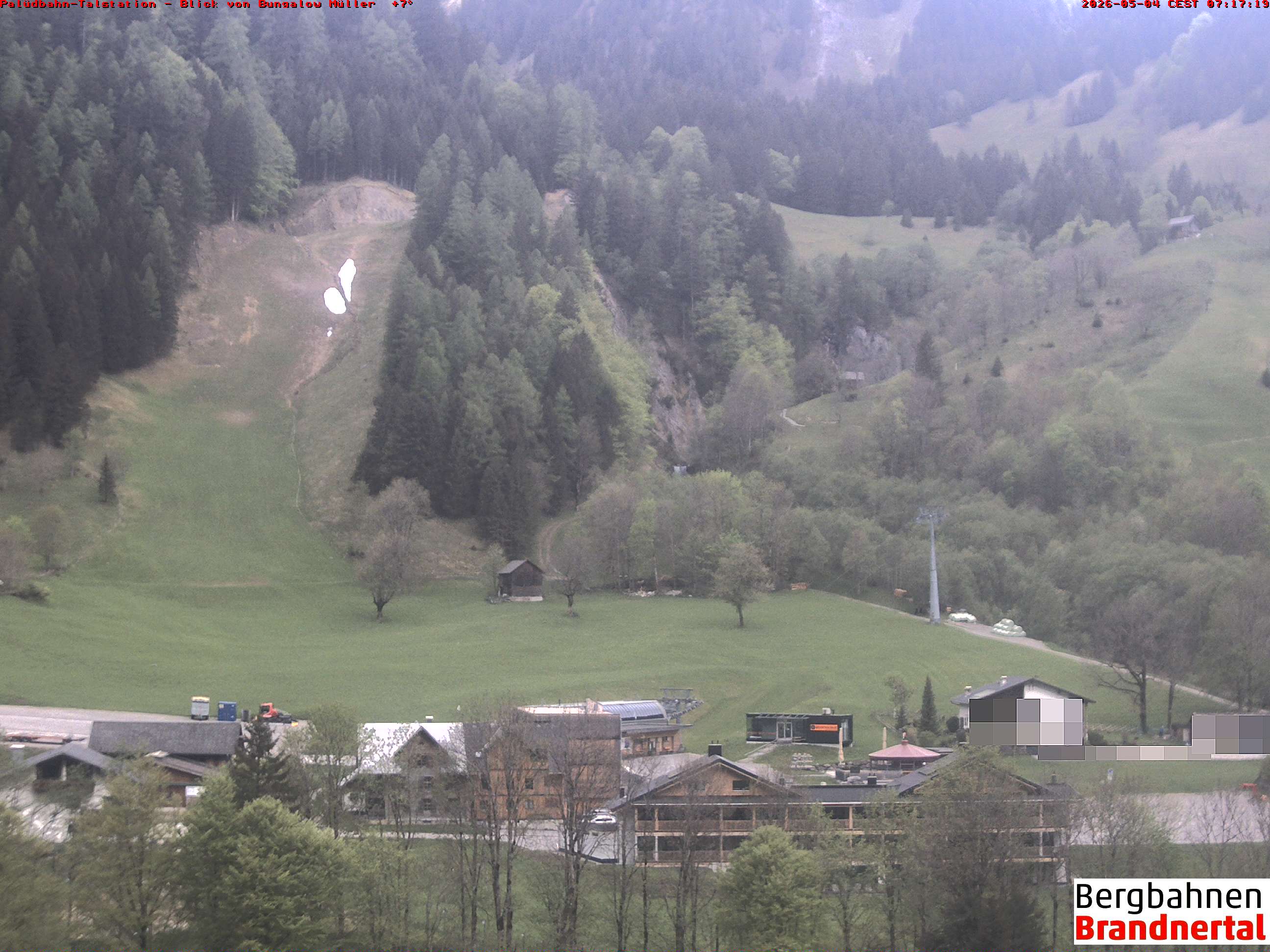 Blick auf Palüdbahn von Bungalow Müller