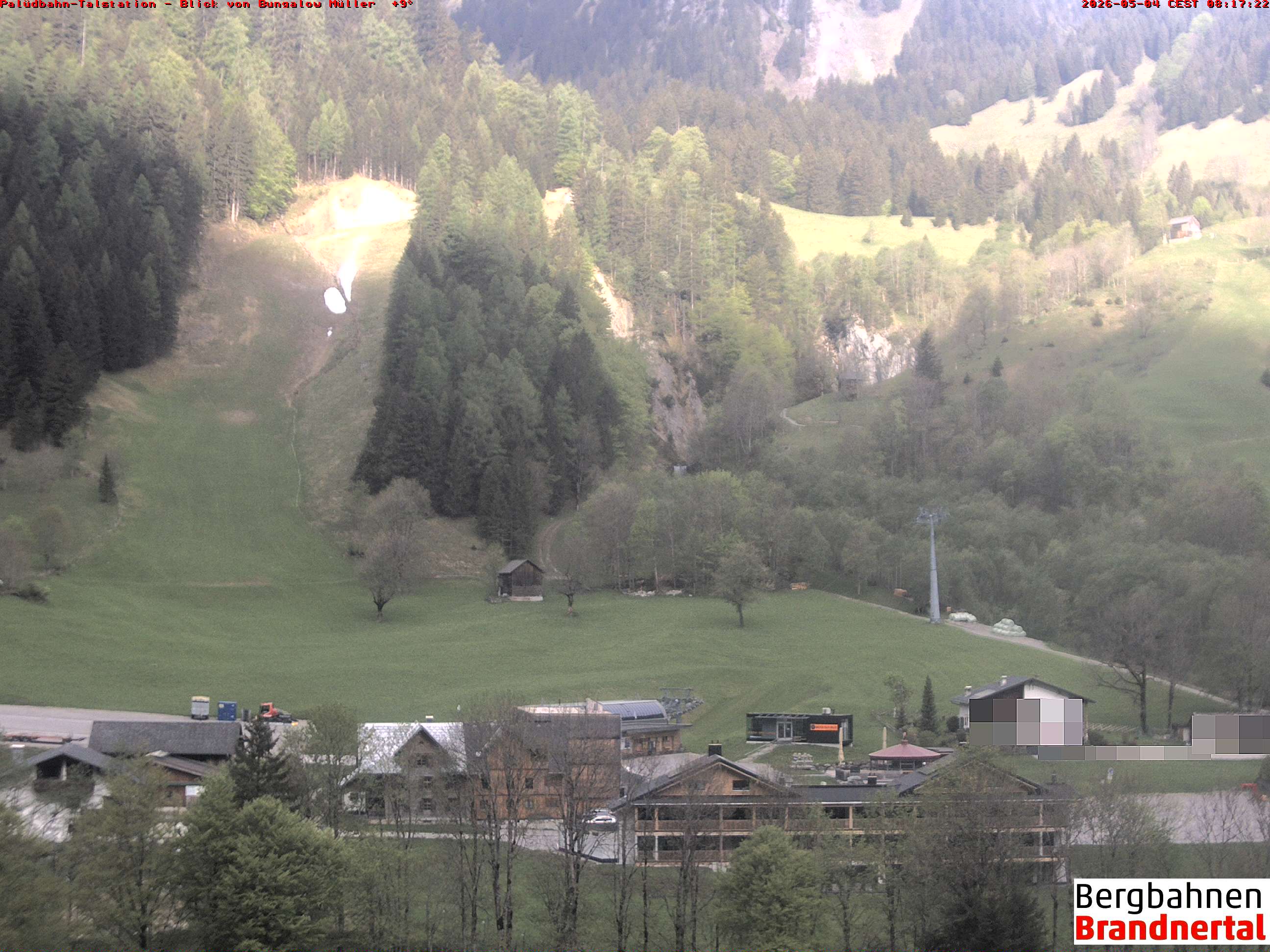 Blick auf Palüdbahn von Bungalow Müller