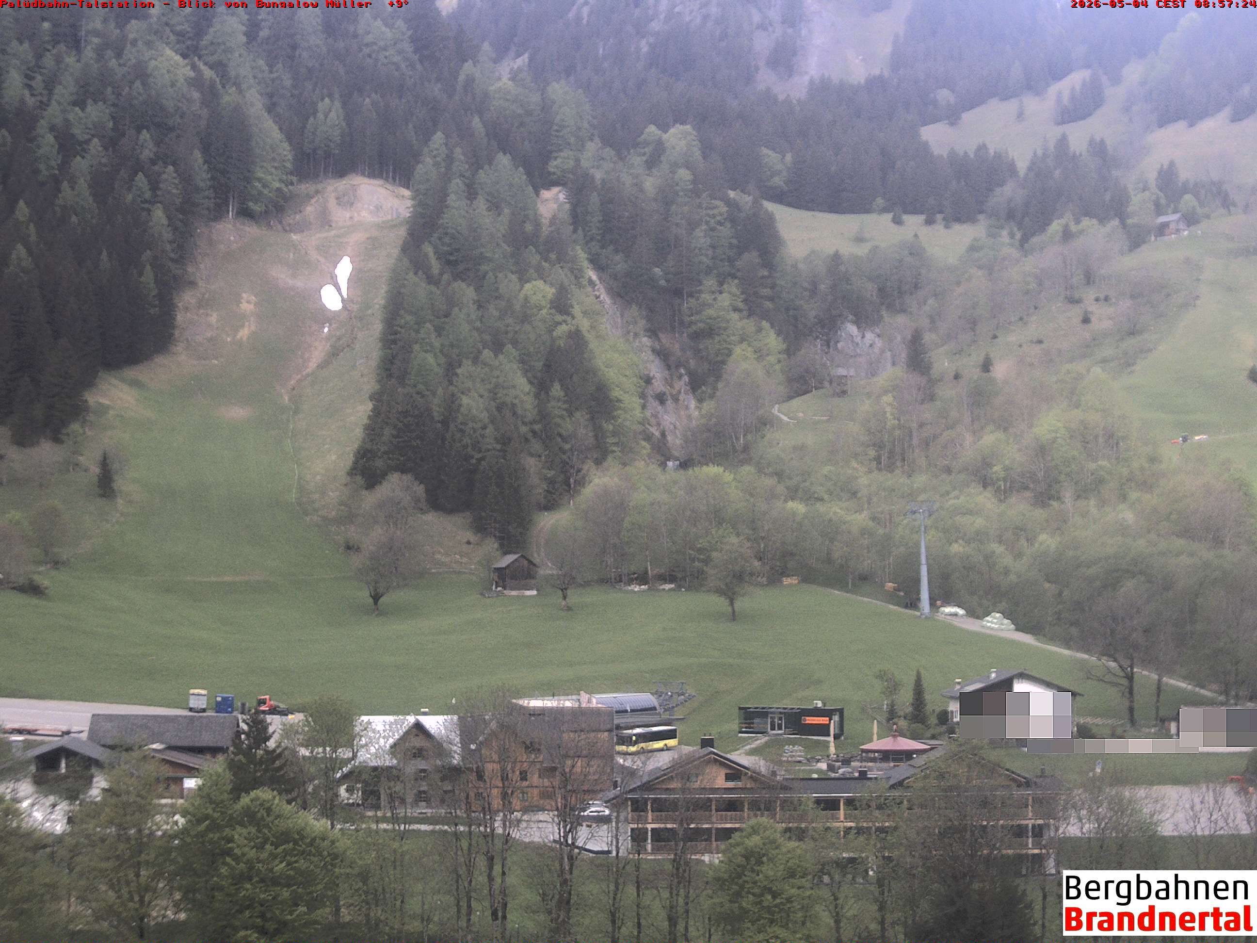 Blick auf Palüdbahn von Bungalow Müller