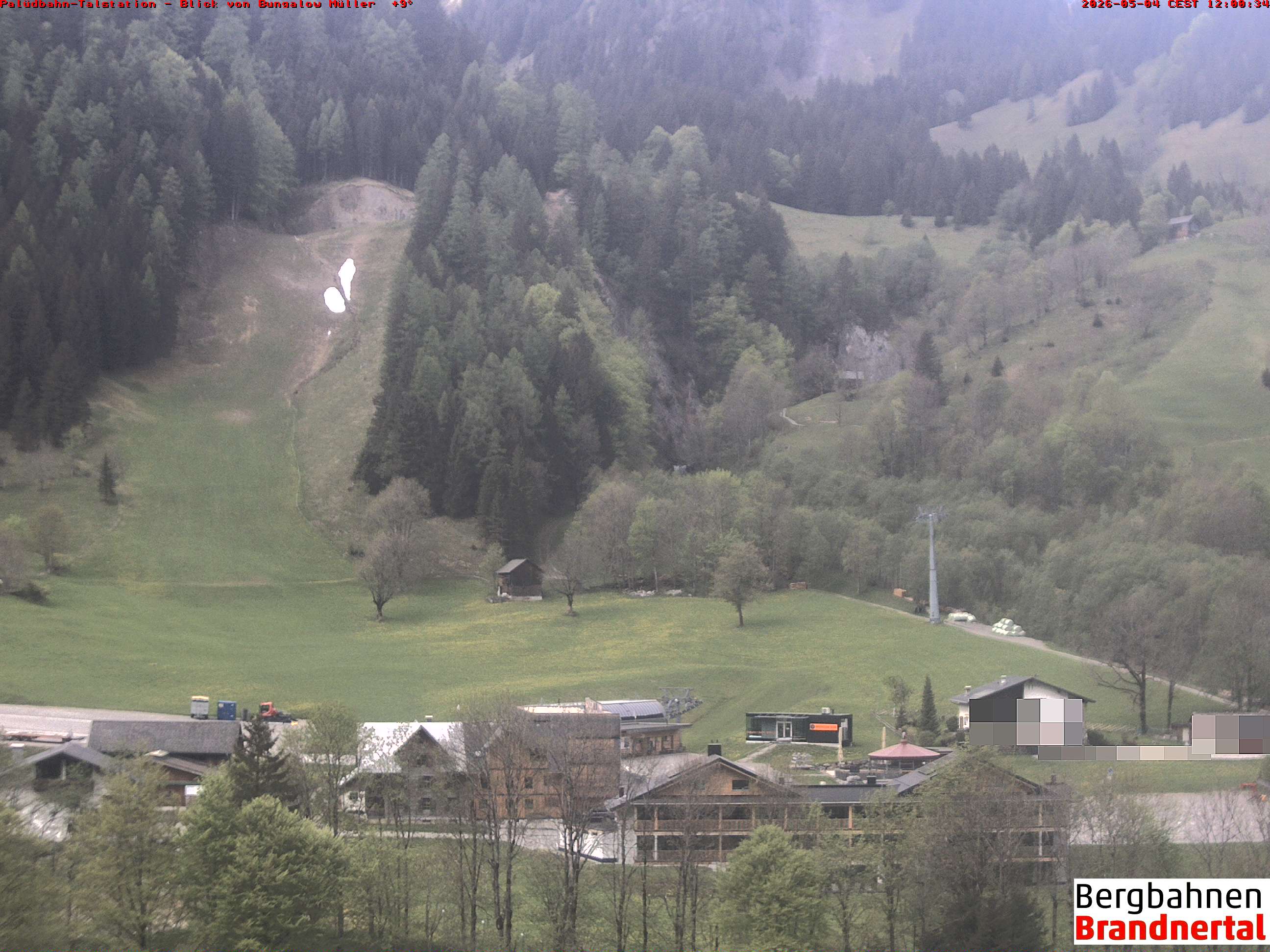 Blick auf Palüdbahn von Bungalow Müller