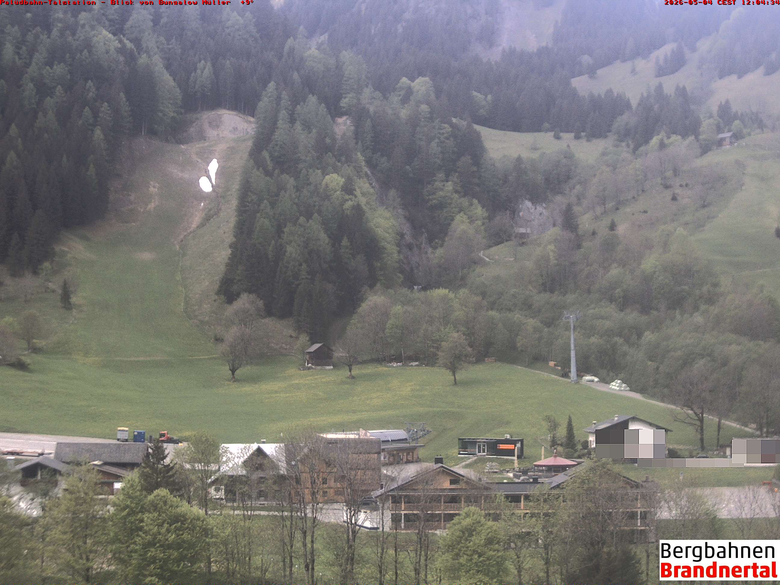 Blick auf Palüdbahn von Bungalow Müller