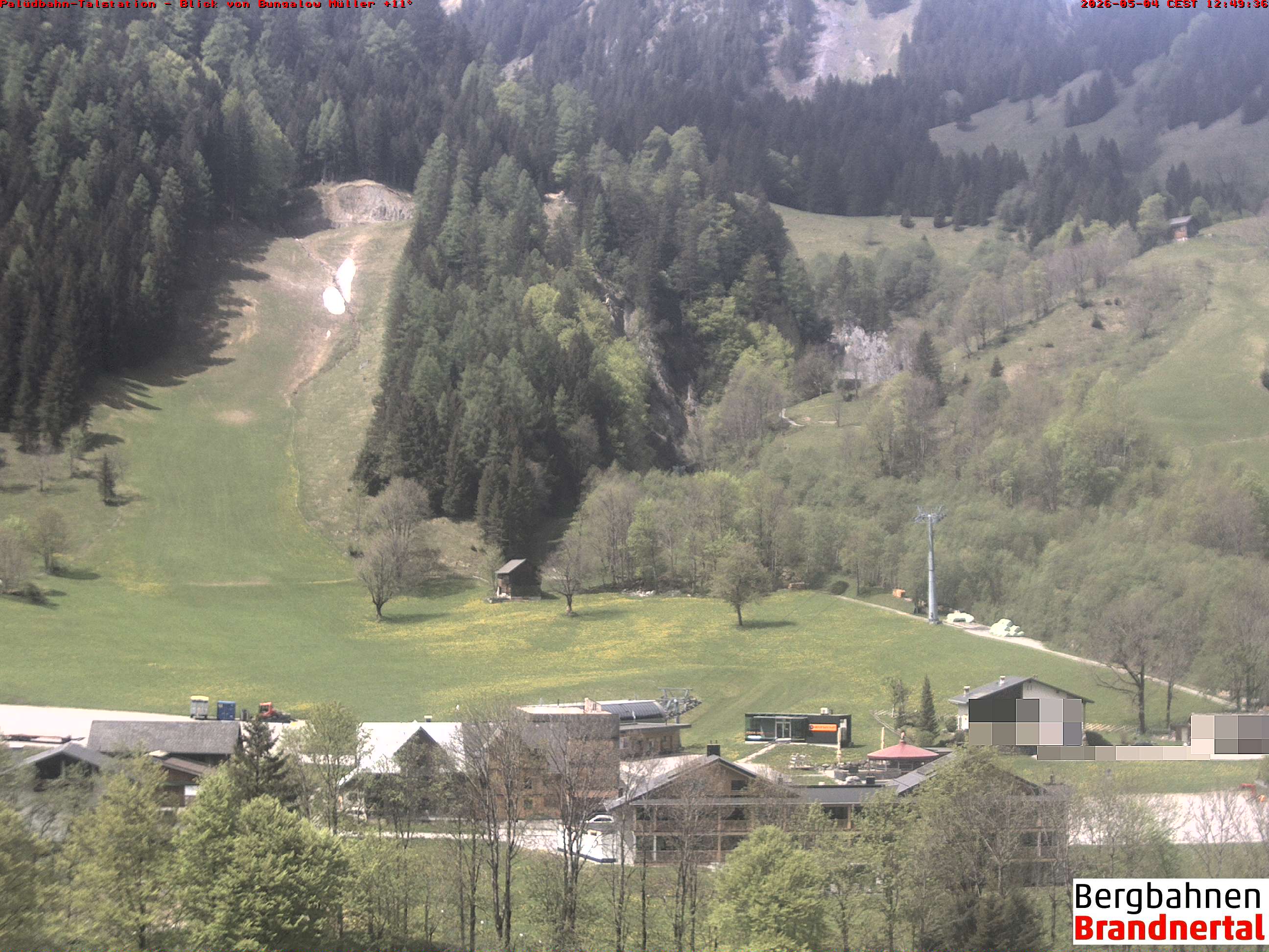 Blick auf Palüdbahn von Bungalow Müller