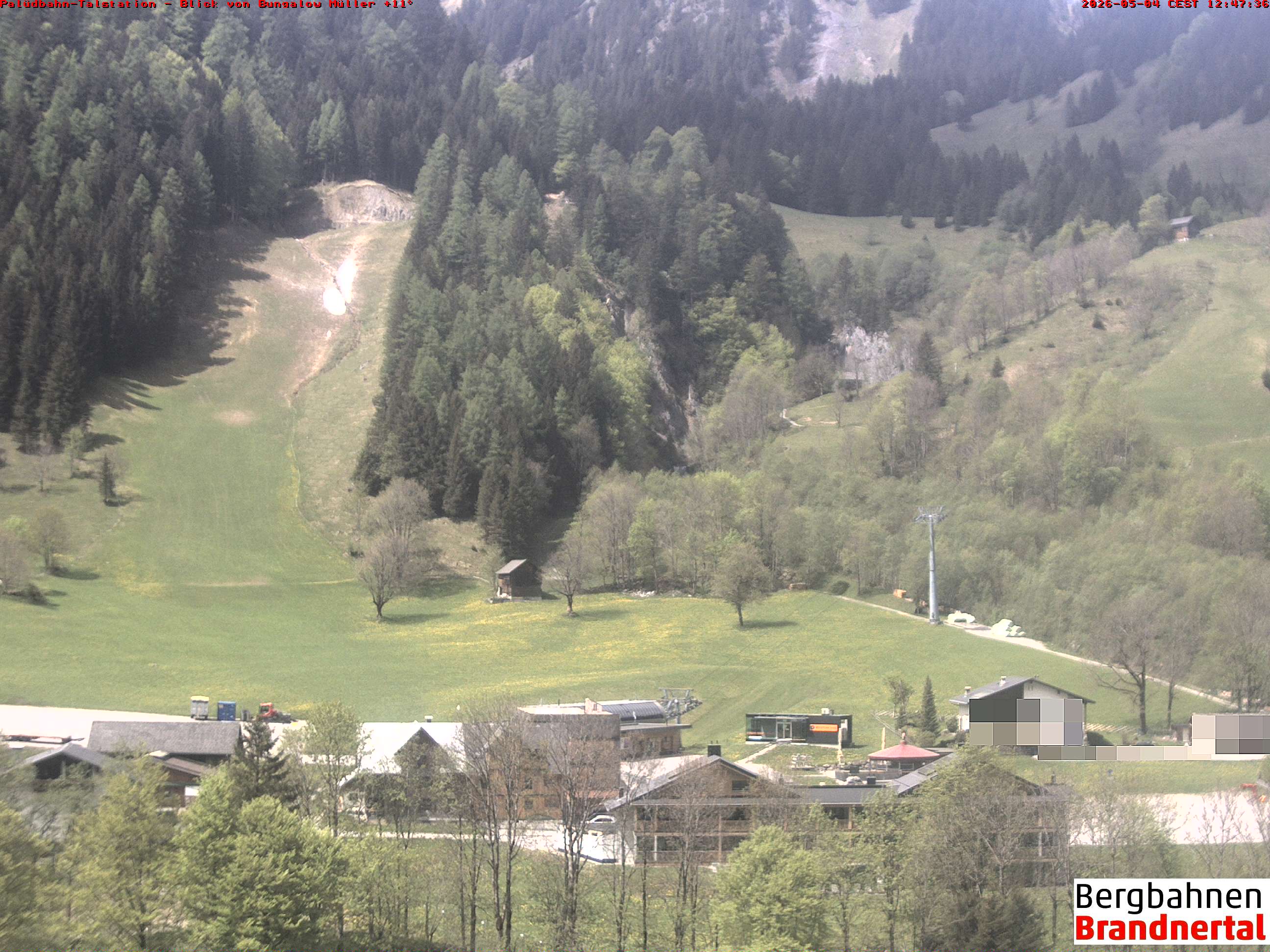 Blick auf Palüdbahn von Bungalow Müller
