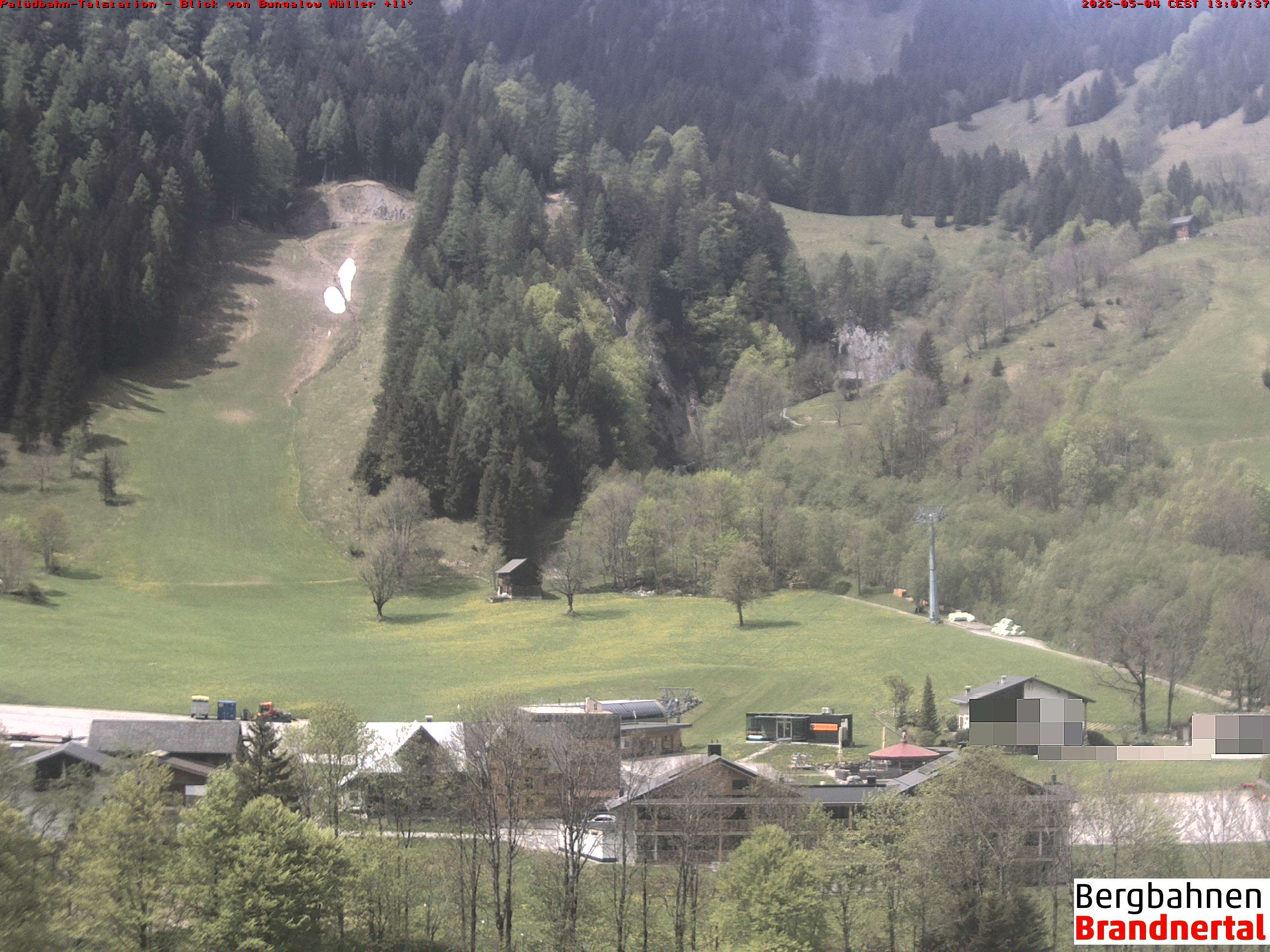 Blick auf Palüdbahn von Bungalow Müller