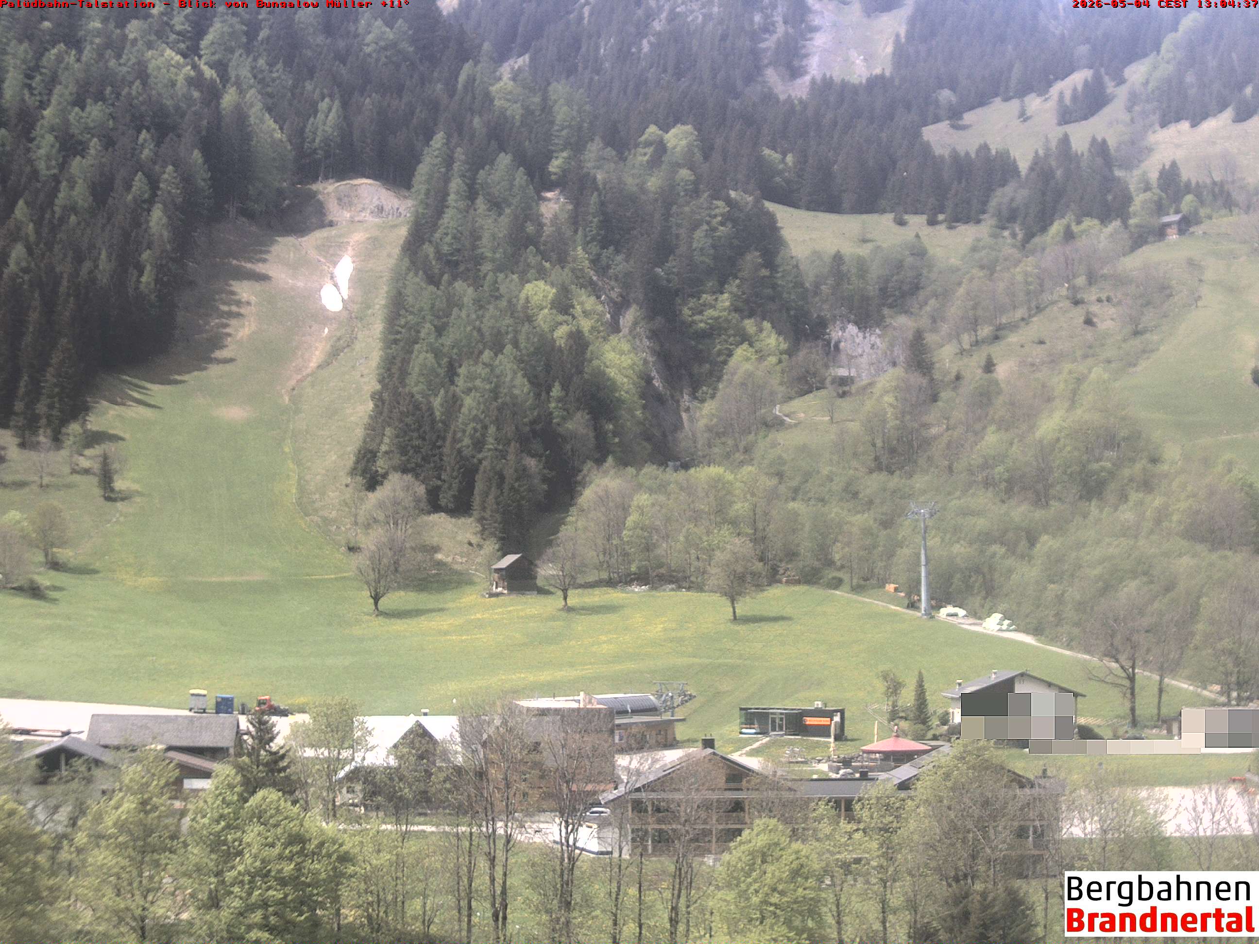 Blick auf Palüdbahn von Bungalow Müller